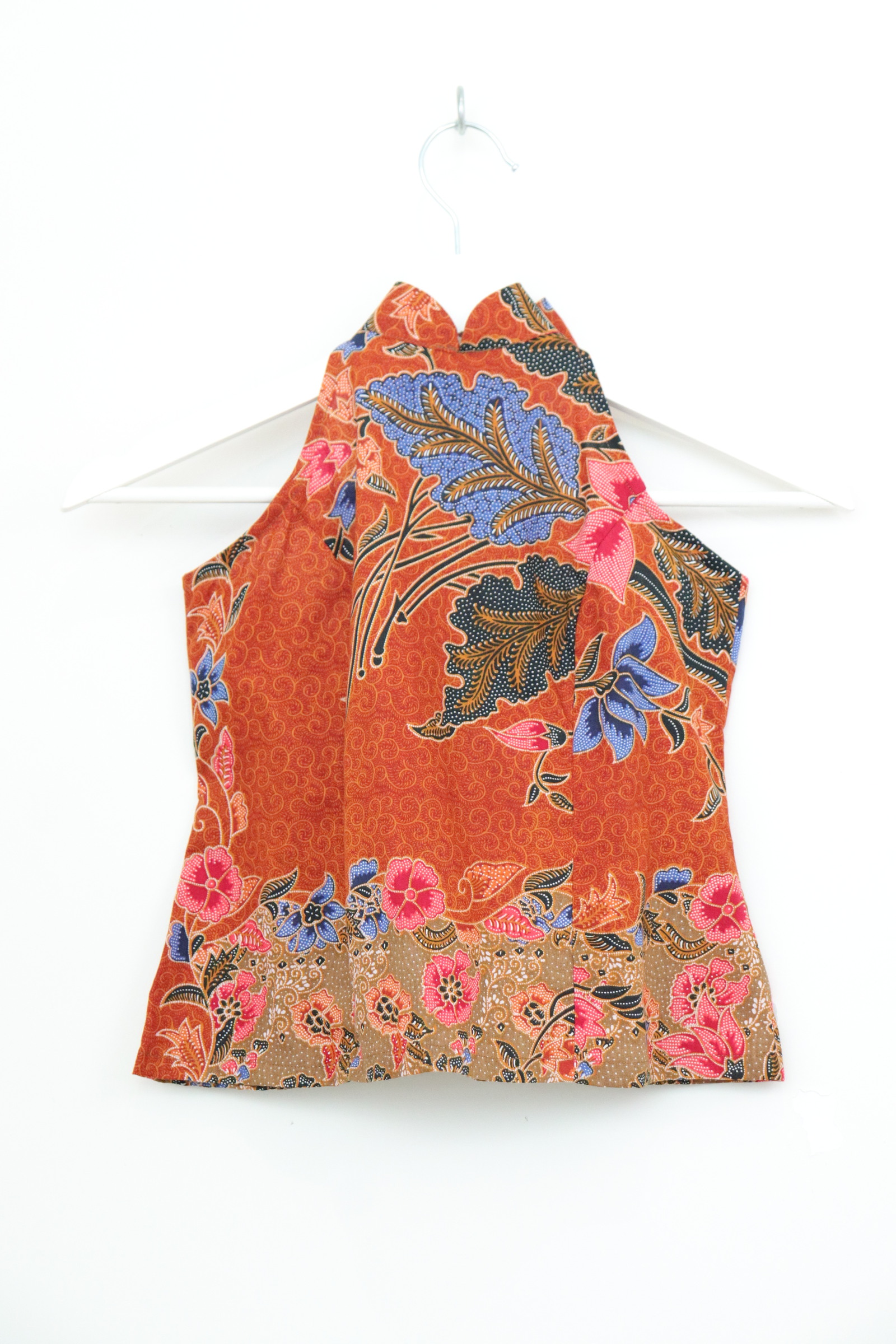 Halter Batik Top - Autumn Grace