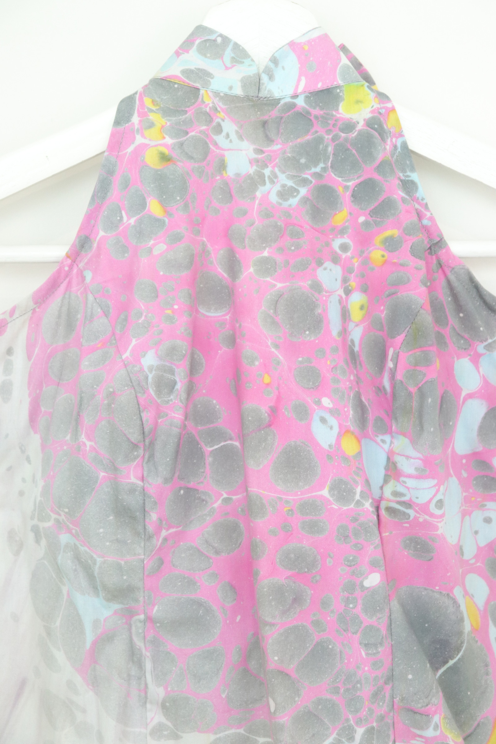 Halter Batik Top - Blush Candy [ HandMade ] [ XS ]