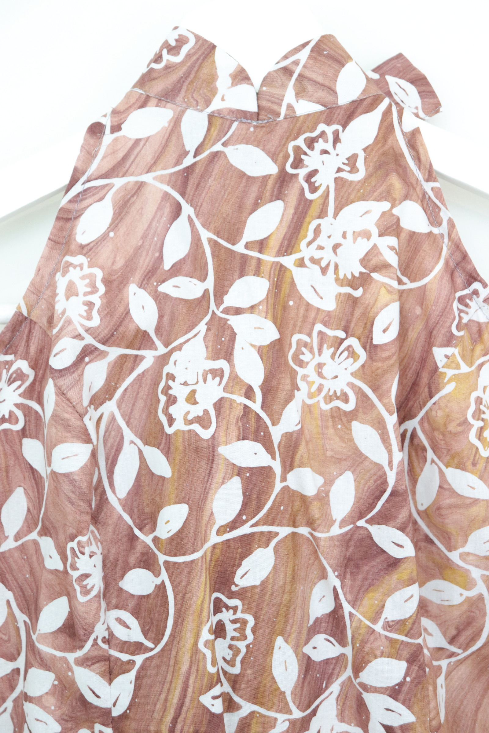 Halter Batik Top - Cocoa Kiss [ HandMade ]