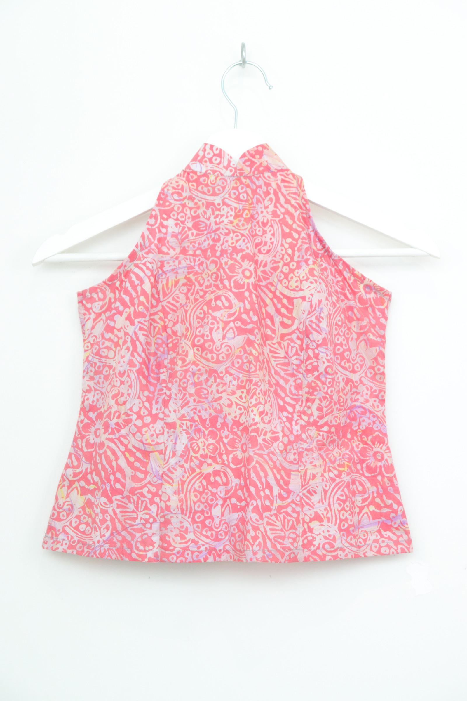 Halter Batik Top - Bubblegum [ HandMade ] [ XS ] 