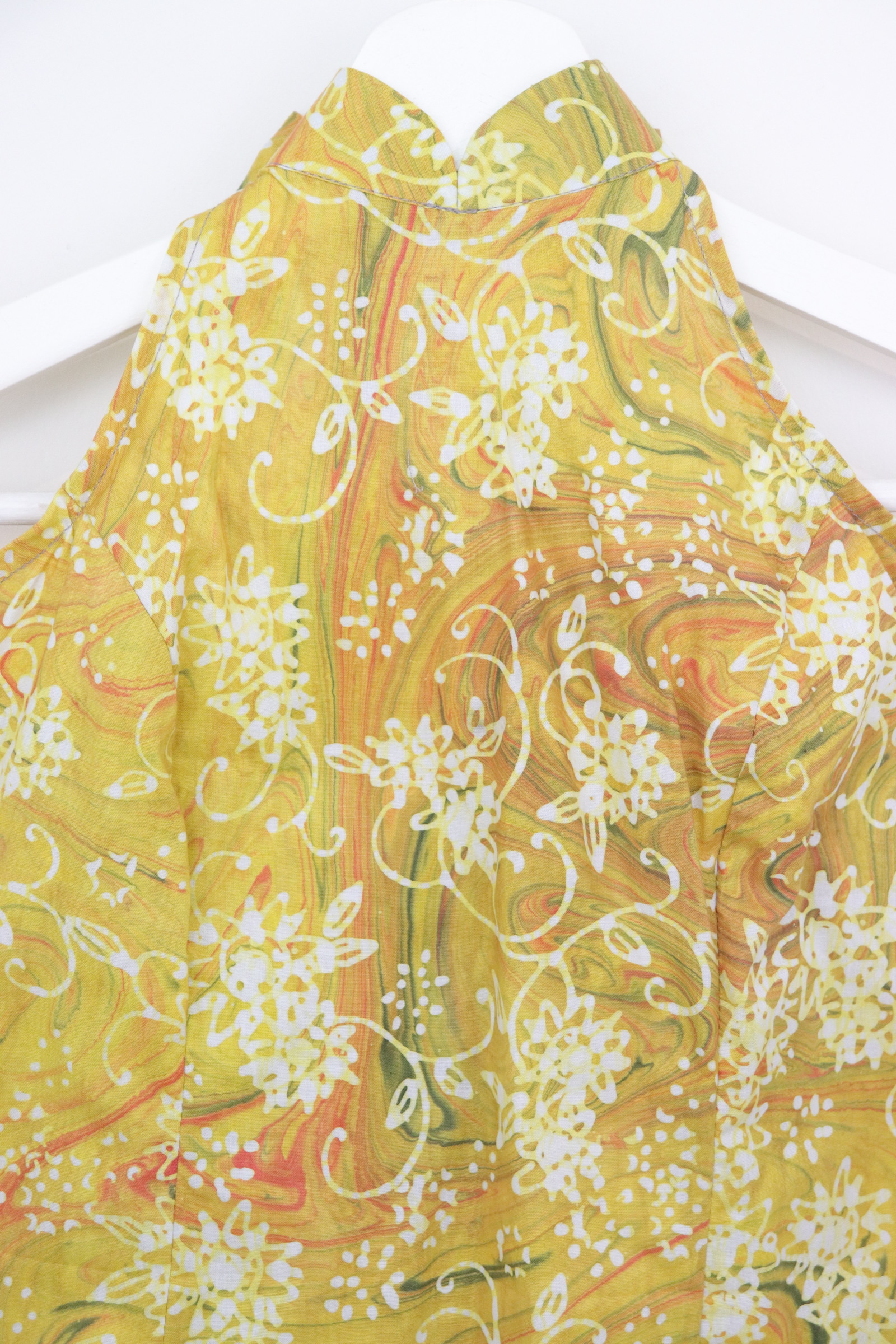 Halter Batik Top - Lemon Pop [ HandMade ]