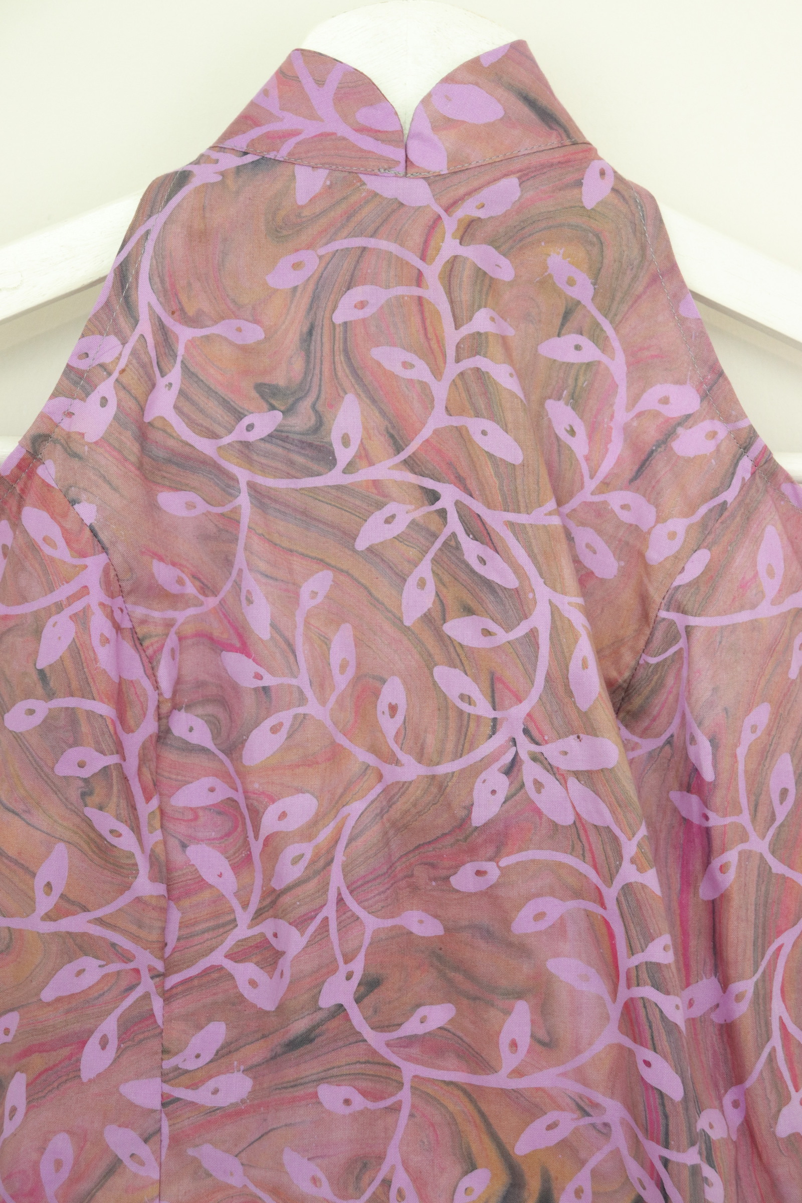 Halter Batik Top - Twilight Cocoa [ HandMade ] [ S ] 