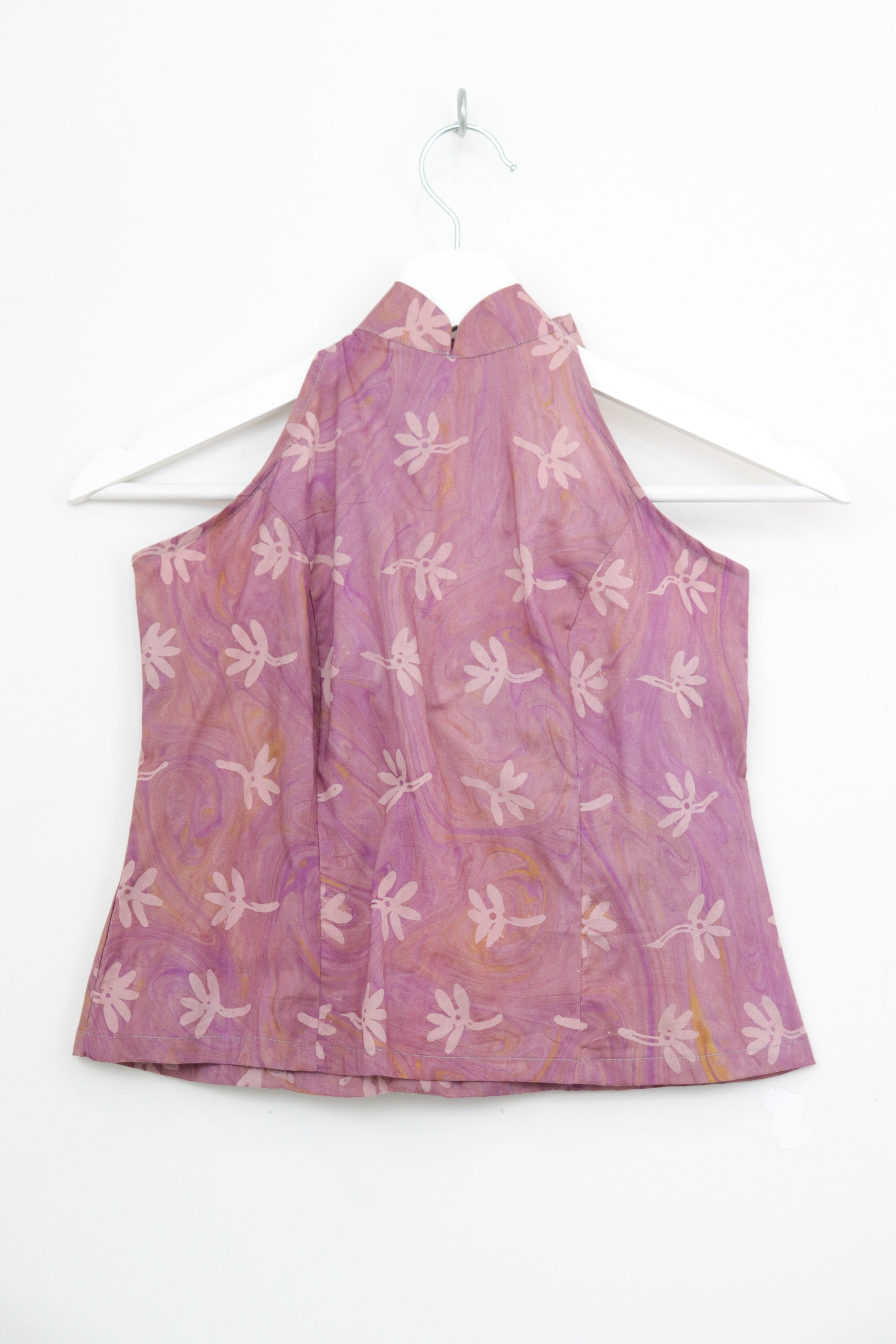 Halter Batik Top - Plumwood [ HandMade ]