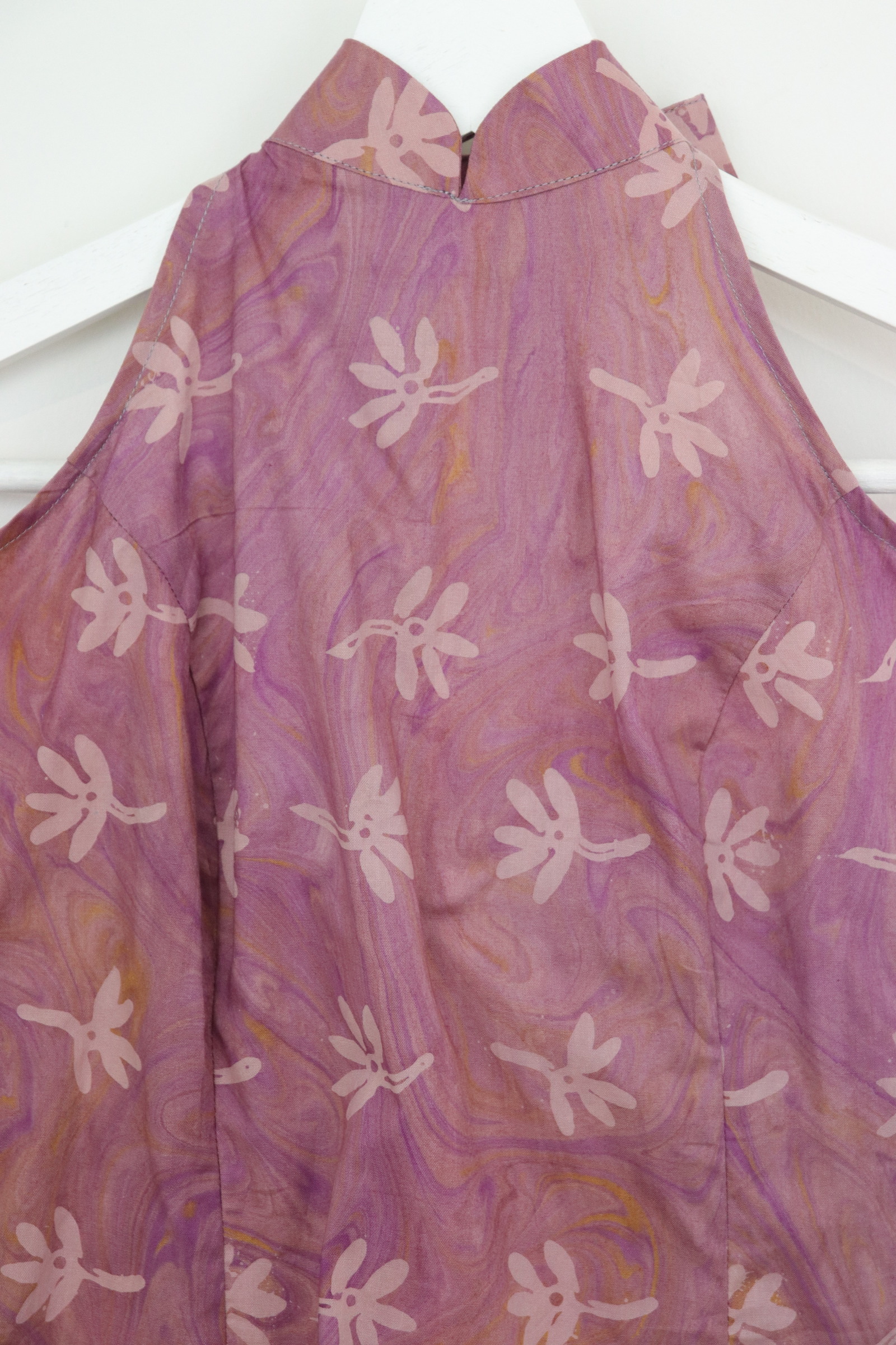 Halter Batik Top - Plumwood [ HandMade ]