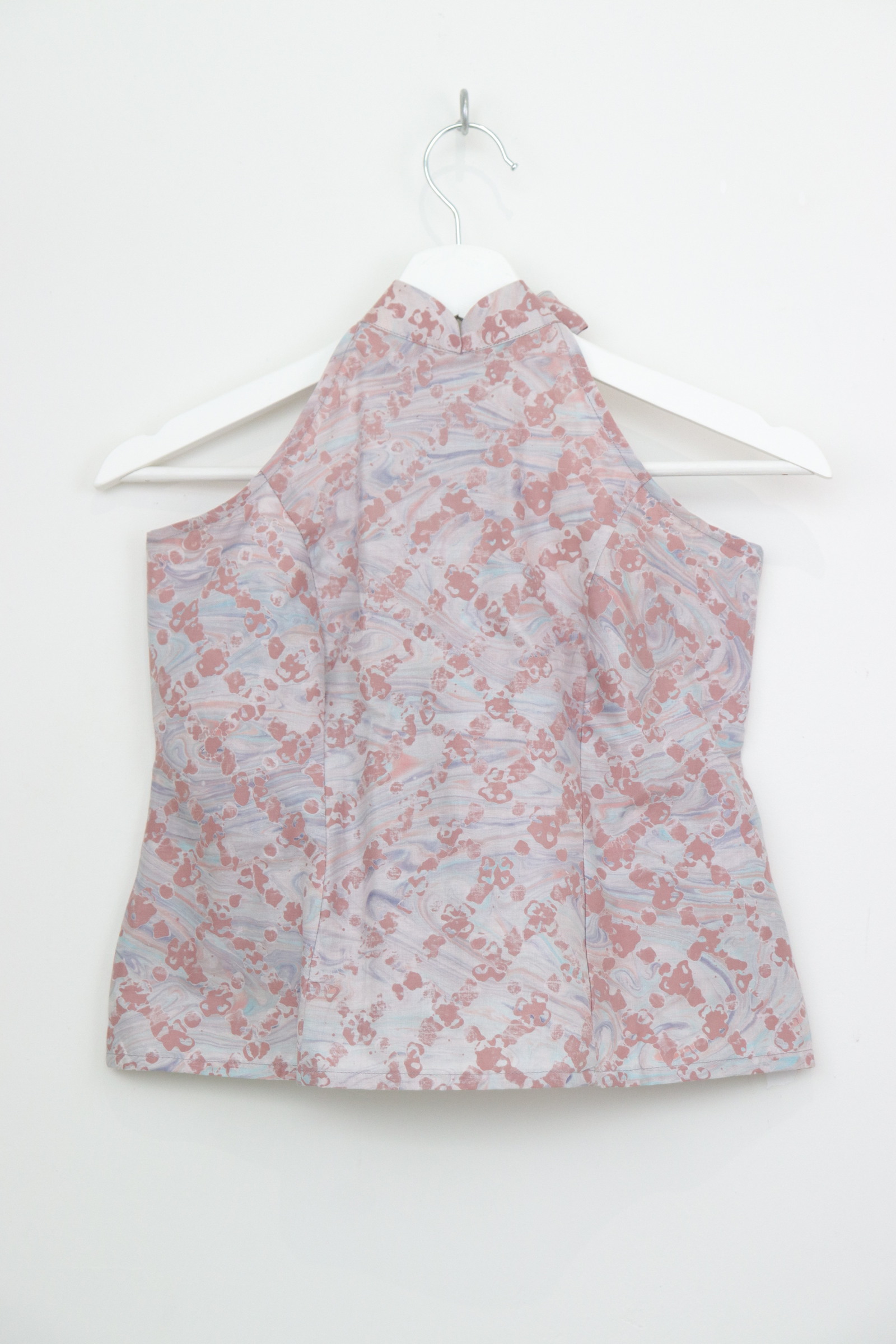 Halter Batik Top - Bluewood [ HandMade ] [ M ]