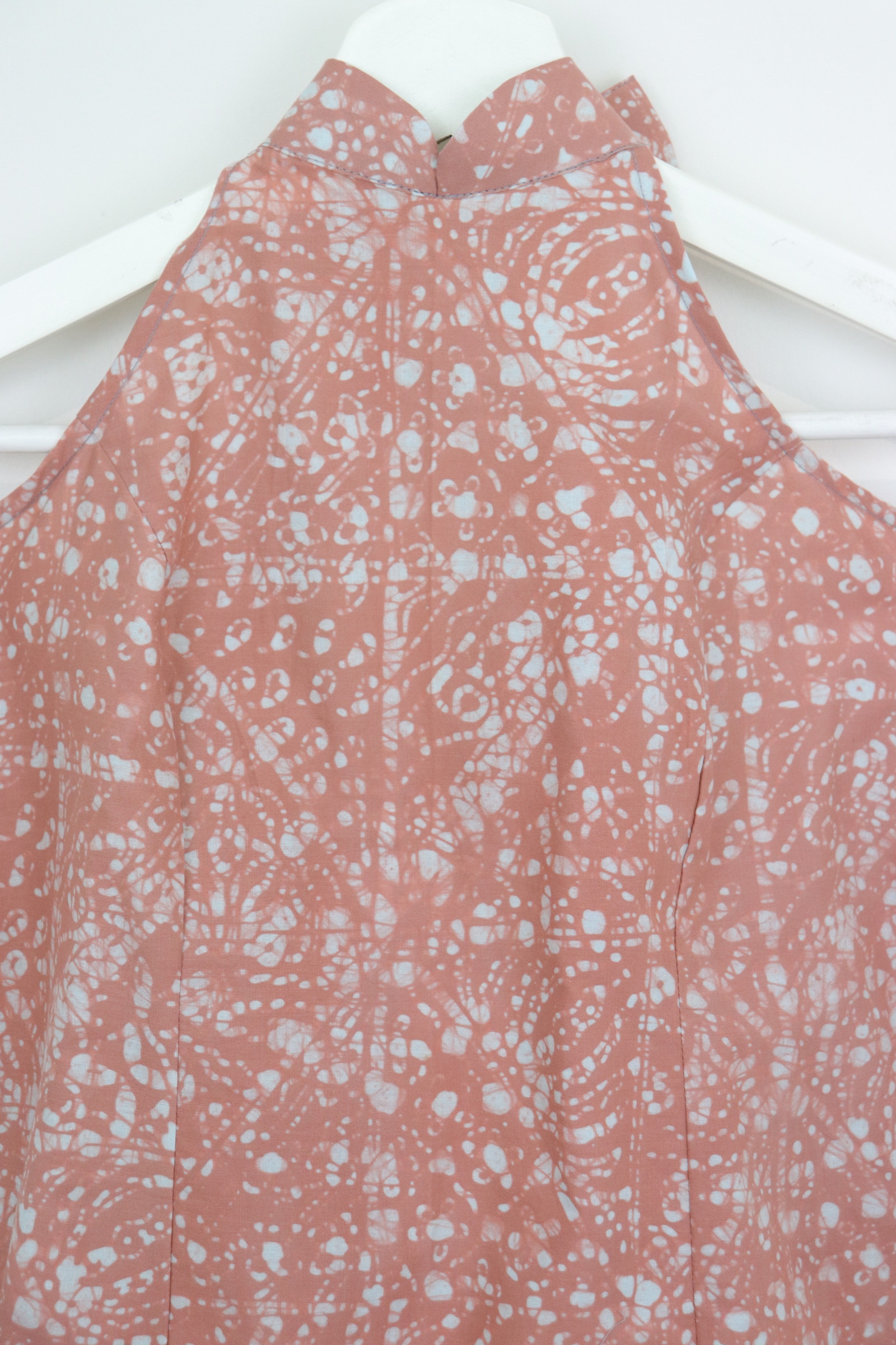 Halter Batik Top - Rosy Peach [ HandMade ] [ L ]
