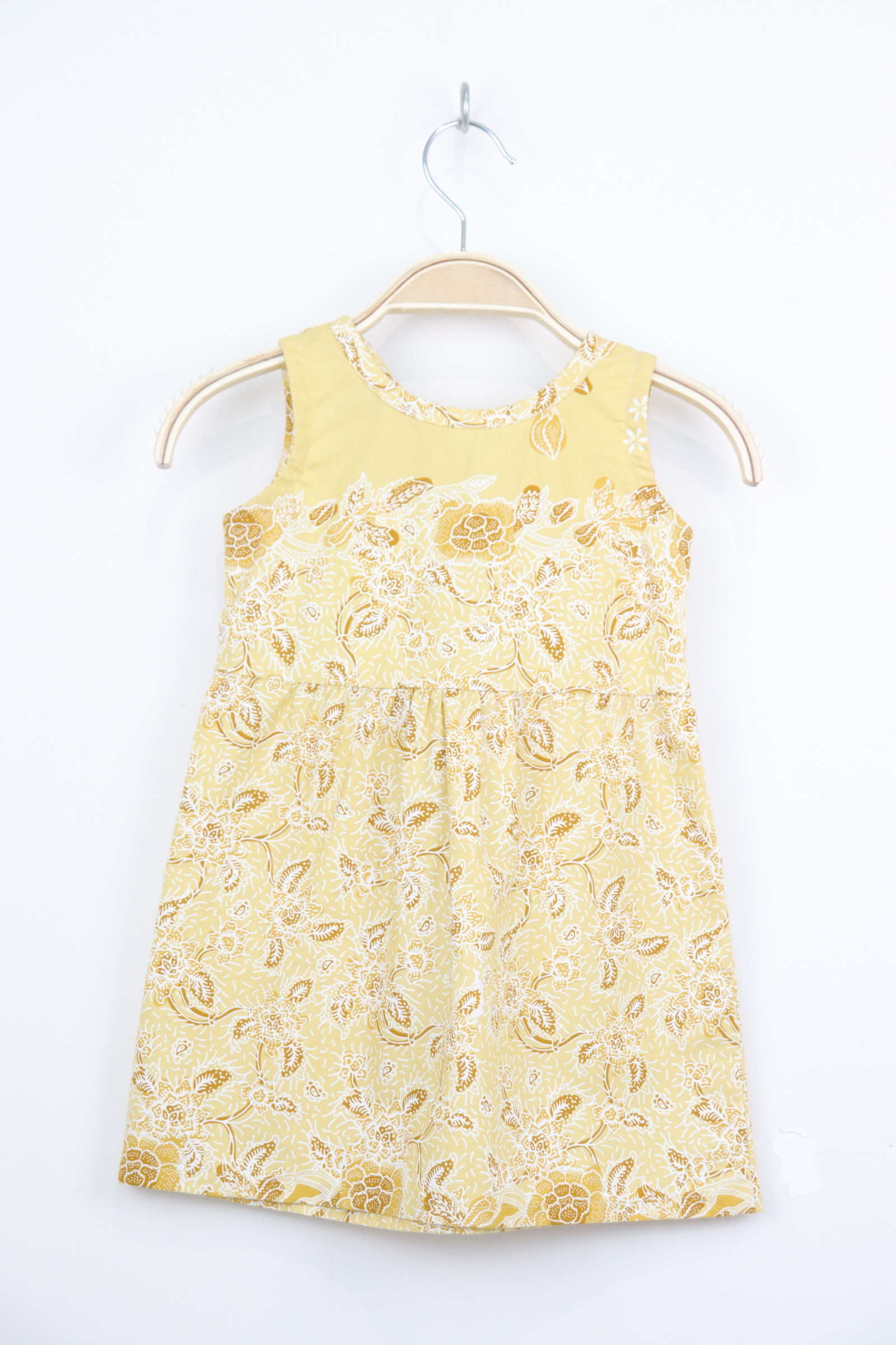 Girl's Bow Back Dress - Bunny Sun