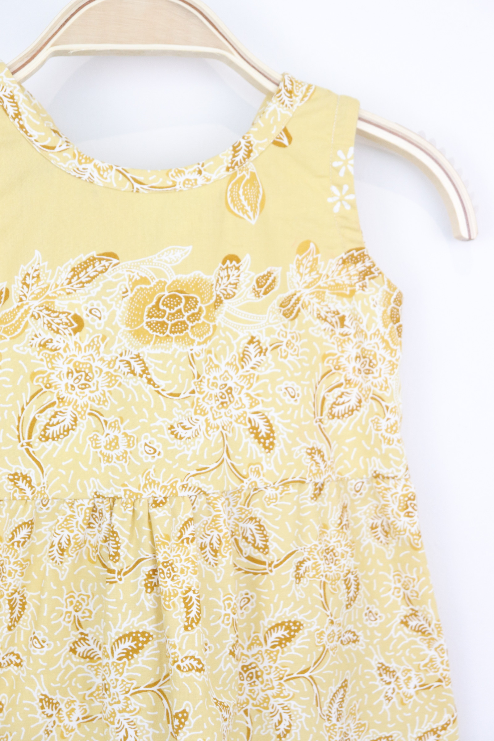 Girl's Bow Back Dress - Bunny Sun