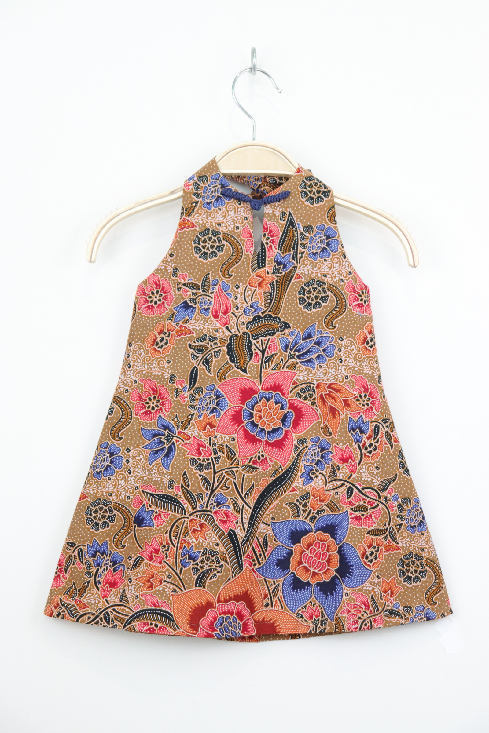 Girl's C.C Halter Dress - Fawny Bloom