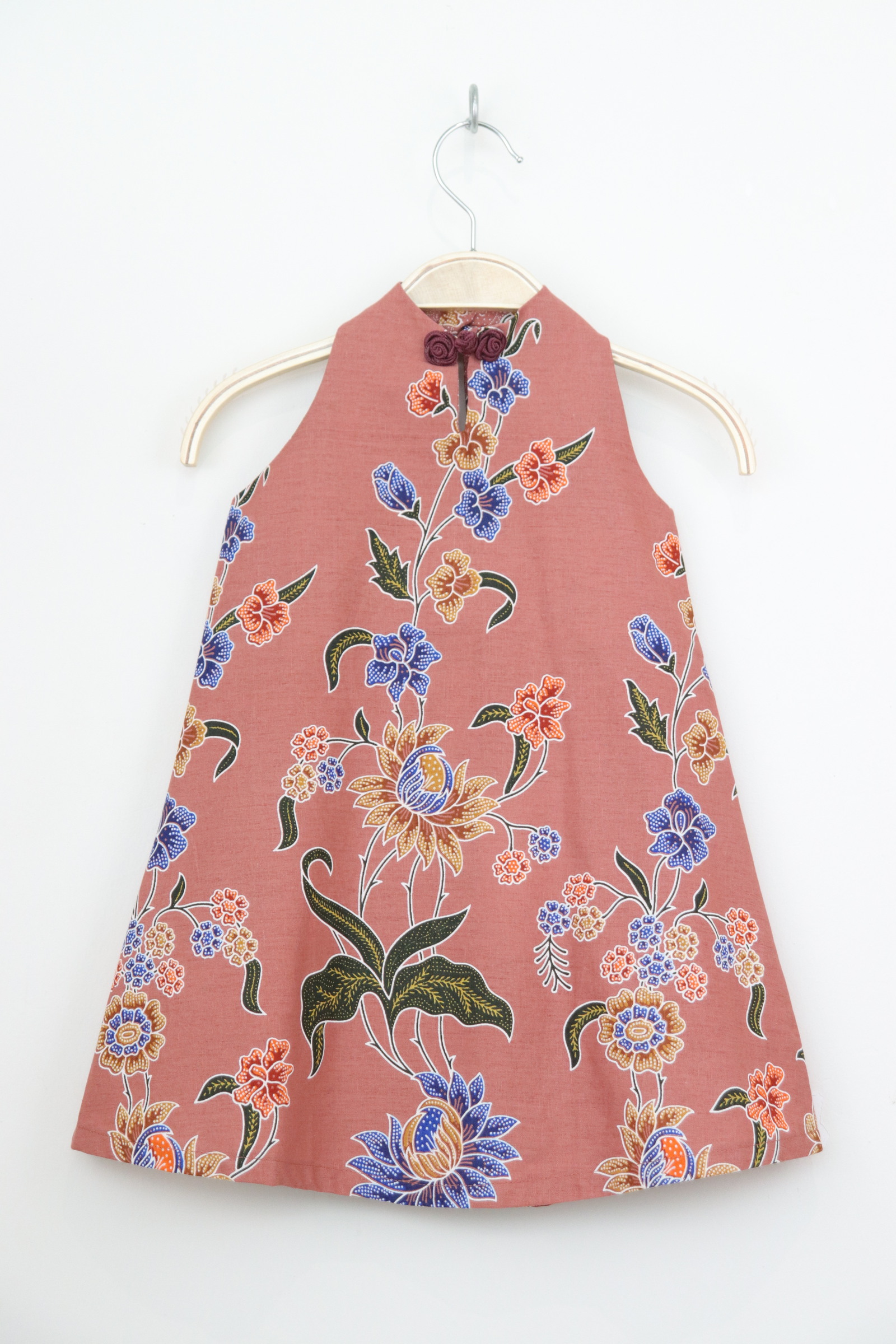Girl's C.C Halter Dress - Toffee Twirl