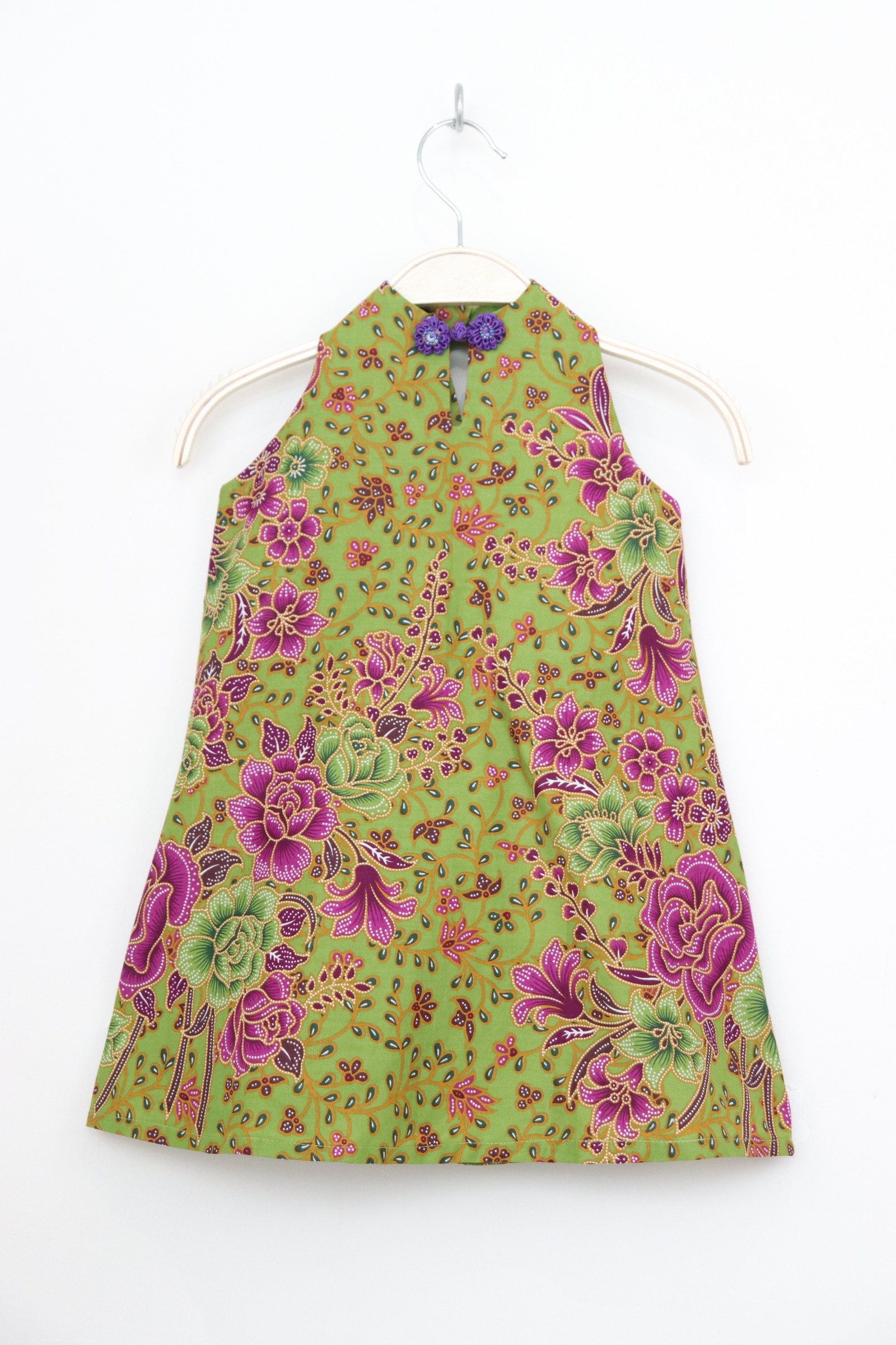 Girl's C.C Halter Dress - Cabbie Bear