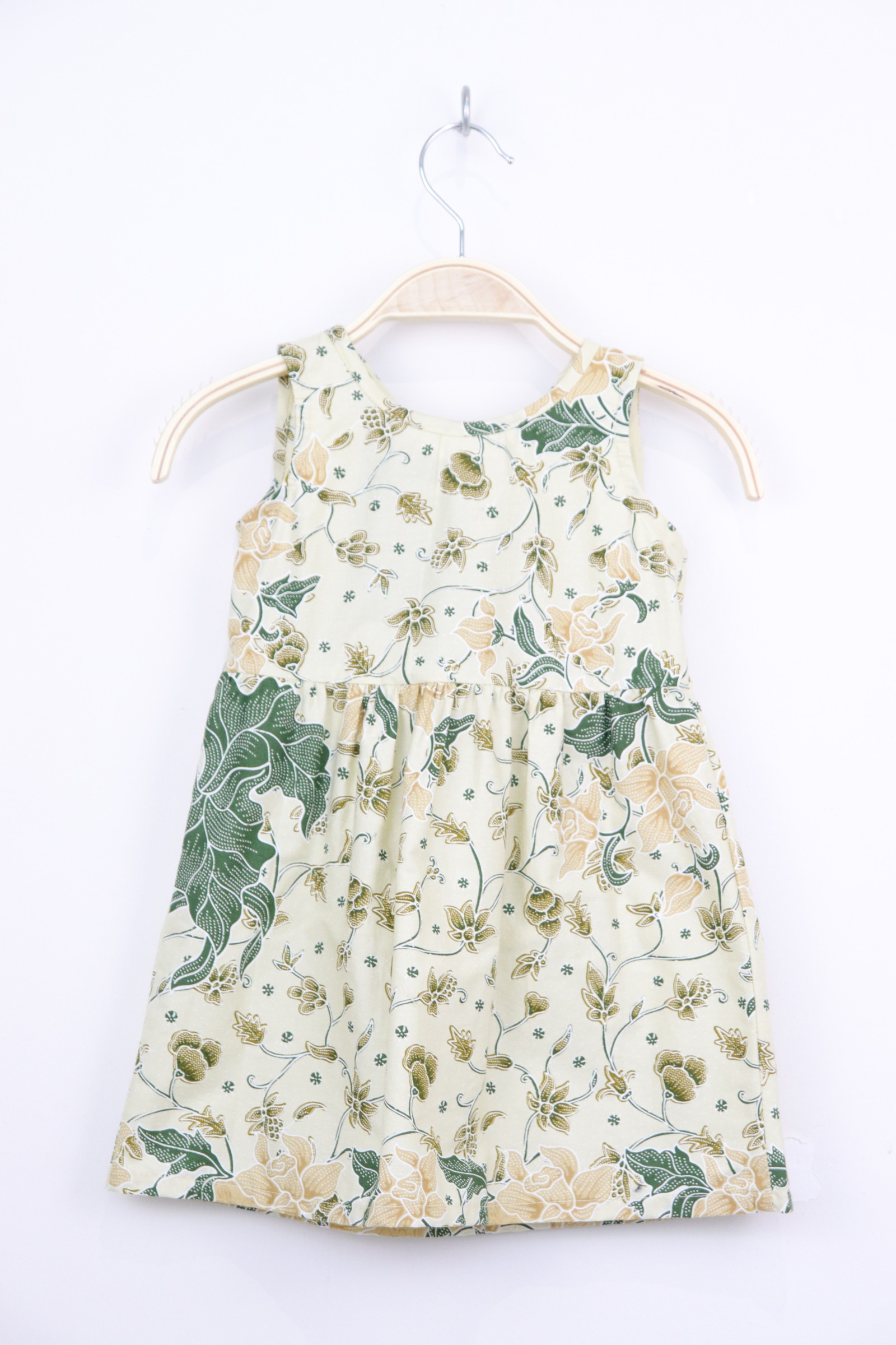 Girl's Bow Back Dress - Lala Lemon