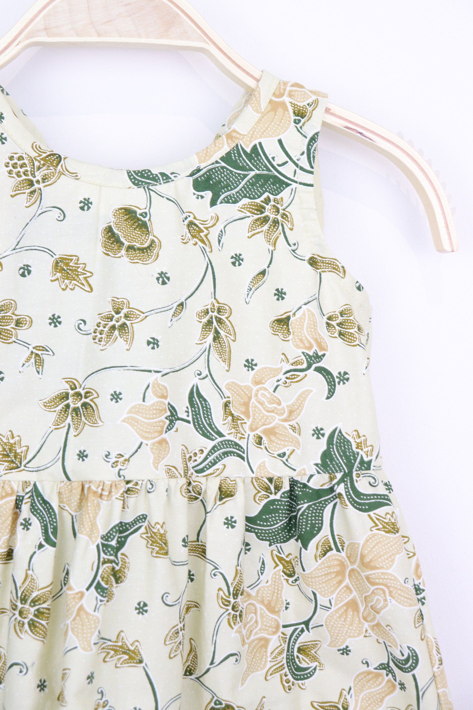 Girl's Bow Back Dress - Lala Lemon