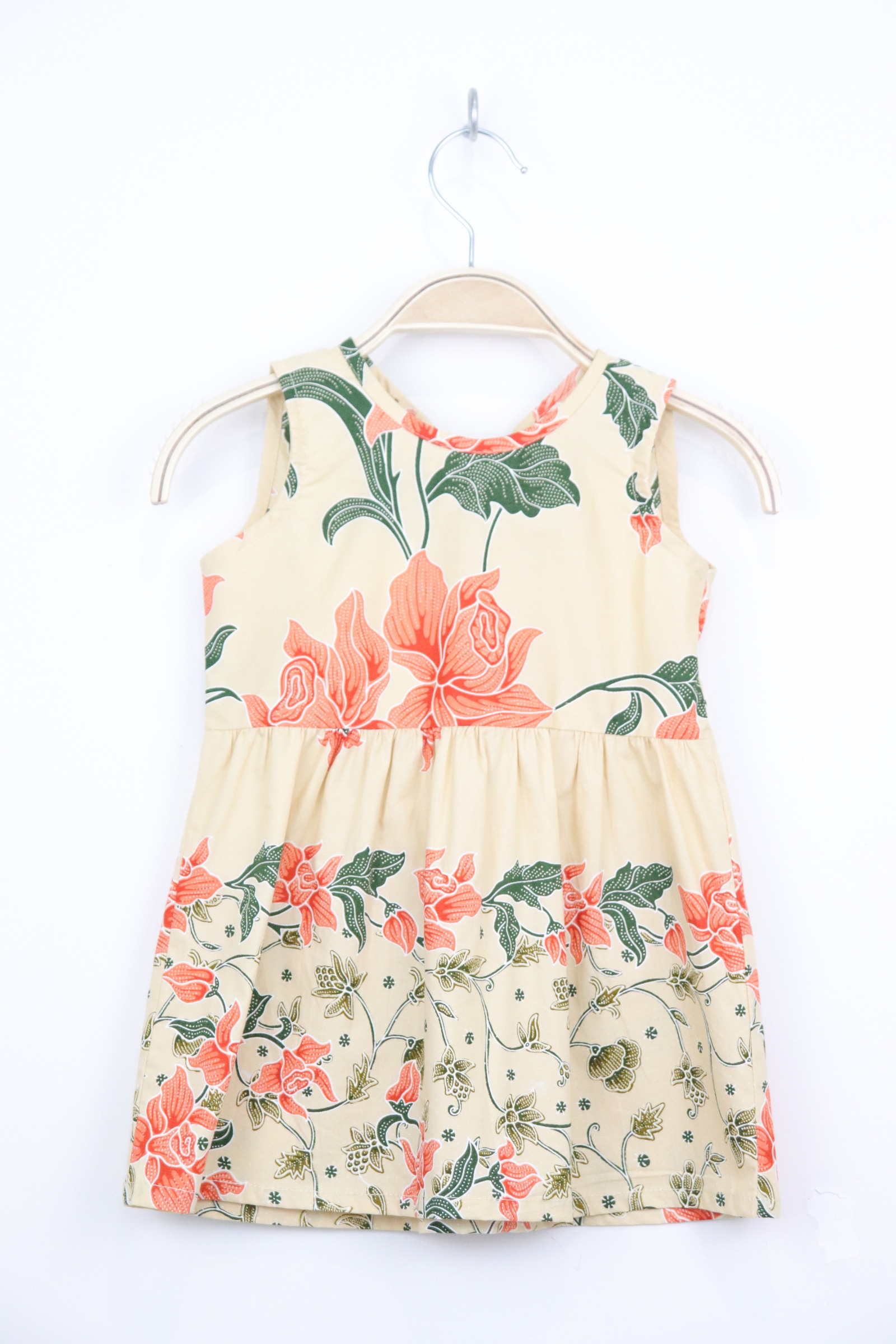 Girl's Bow Back Dress - Goldie Pop