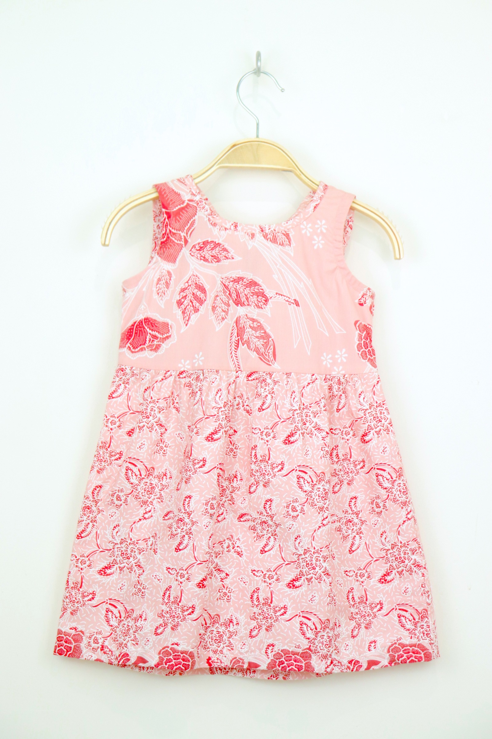 Girl's Bow Back Dress - Cherry Winkie