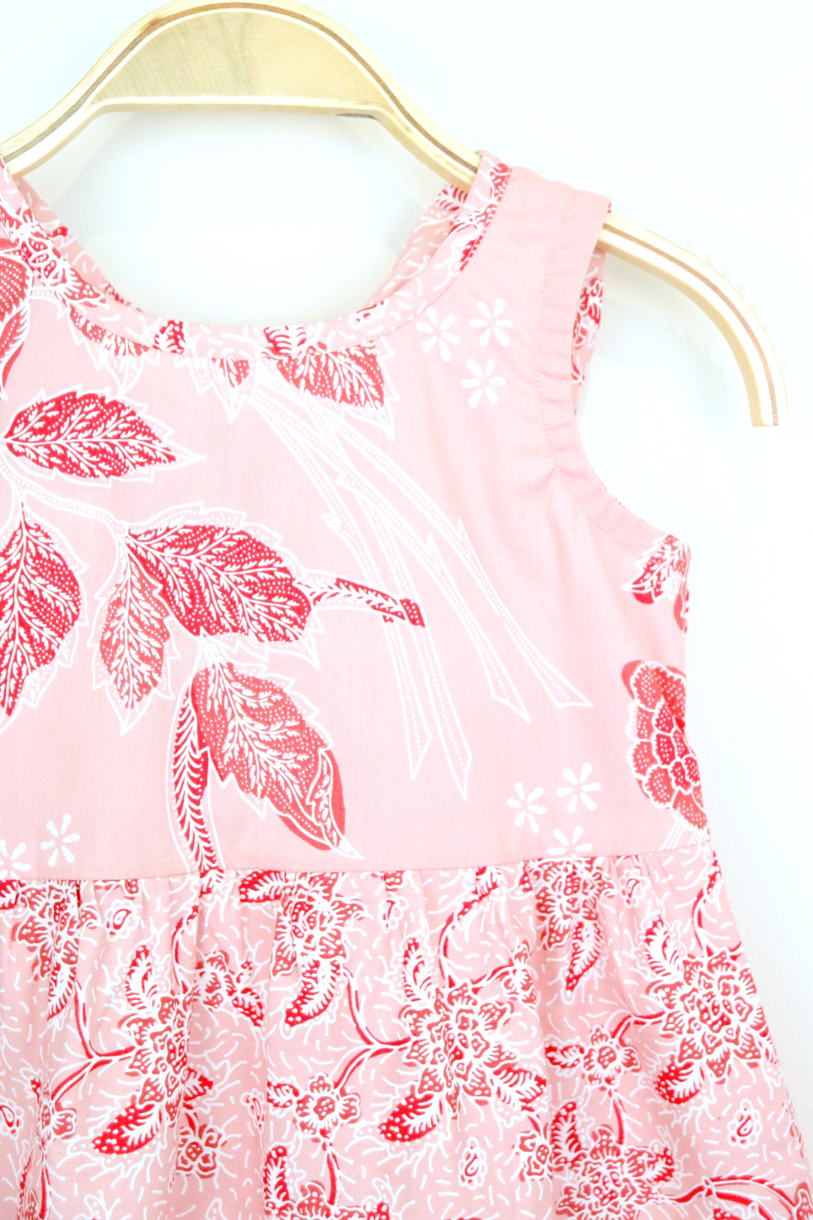 Girl's Bow Back Dress - Cherry Winkie