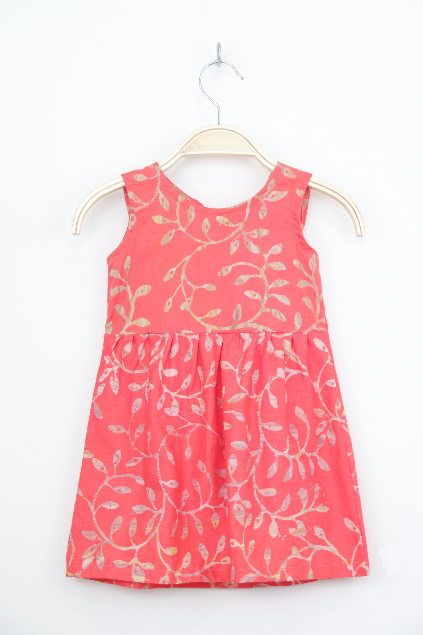 Girl's Bow Back Dress - Twinkie [ Handmade ]