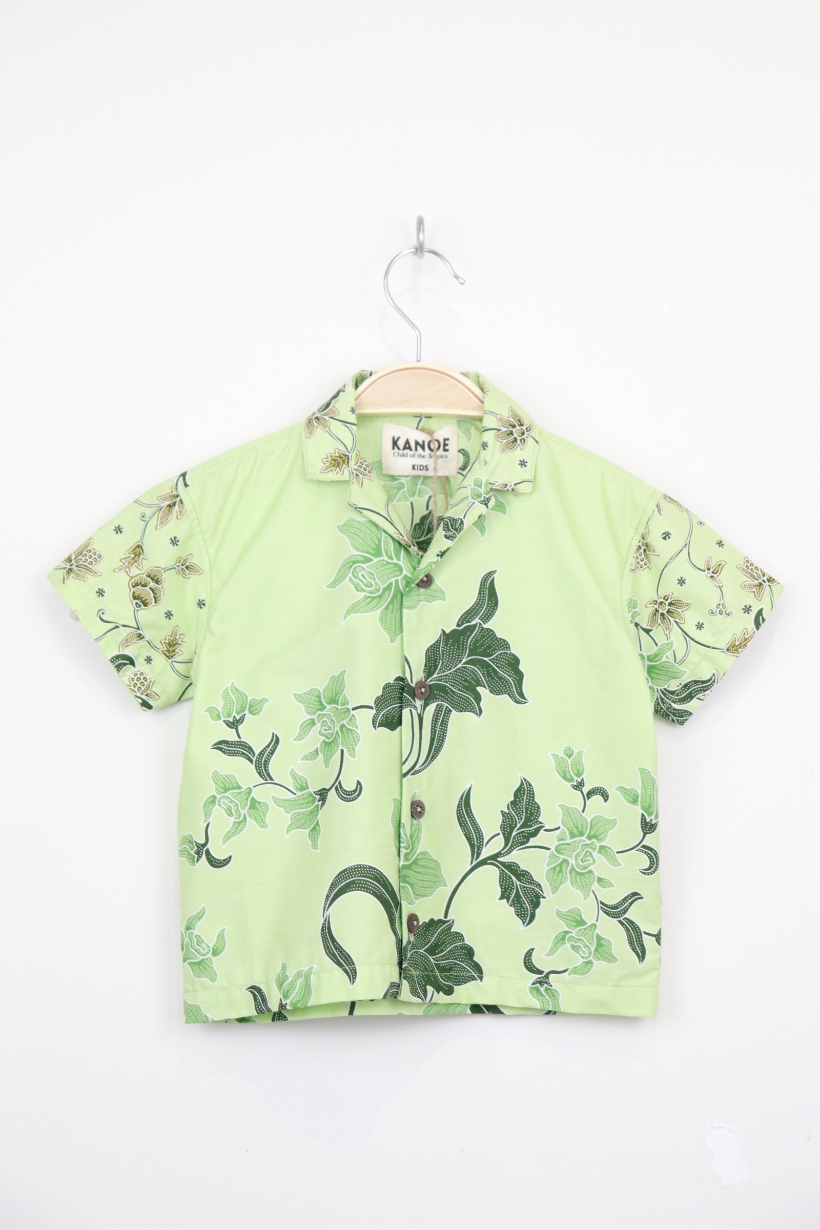 Boy's Open Collar Shirt - Yoshi 