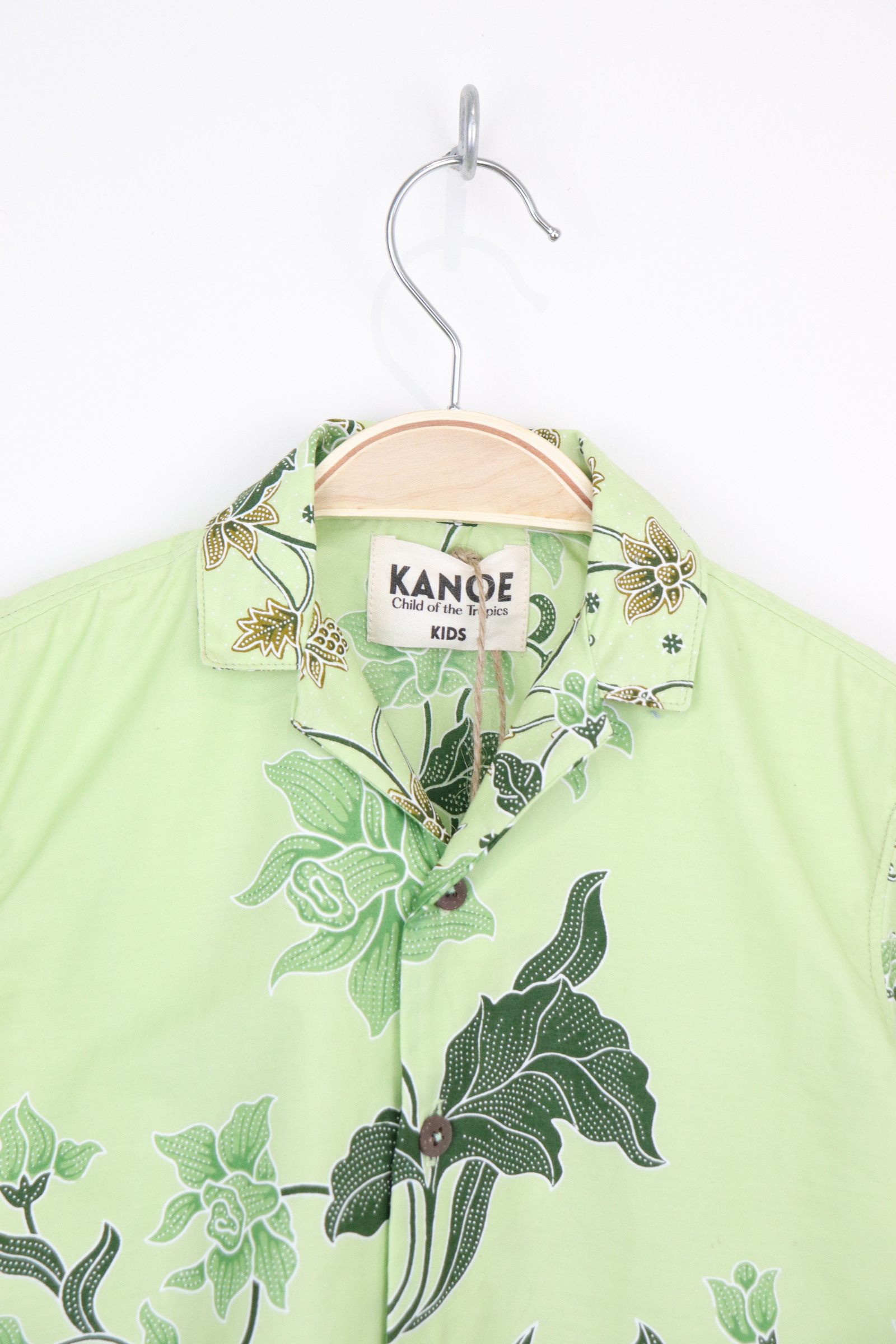 Boy's Open Collar Shirt - Yoshi 