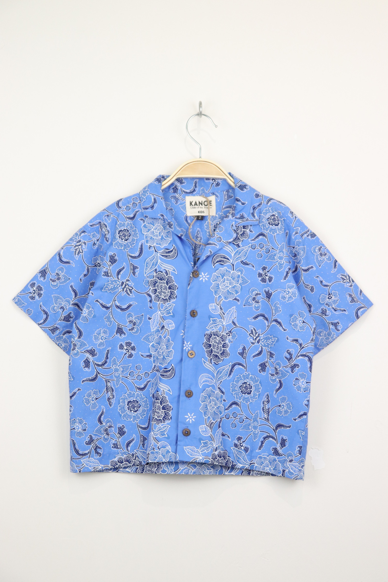 Boy's Open Collar Shirt - Sonic