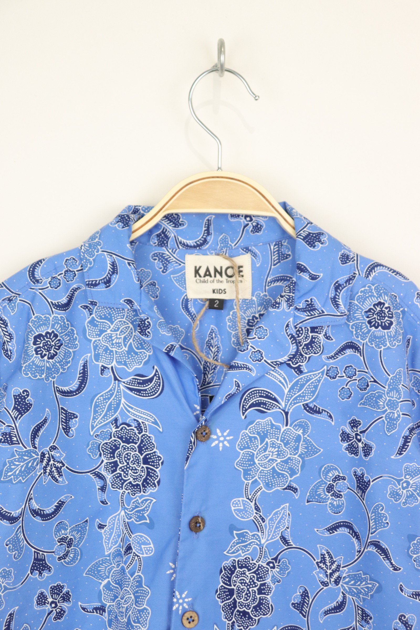 Boy's Open Collar Shirt - Sonic