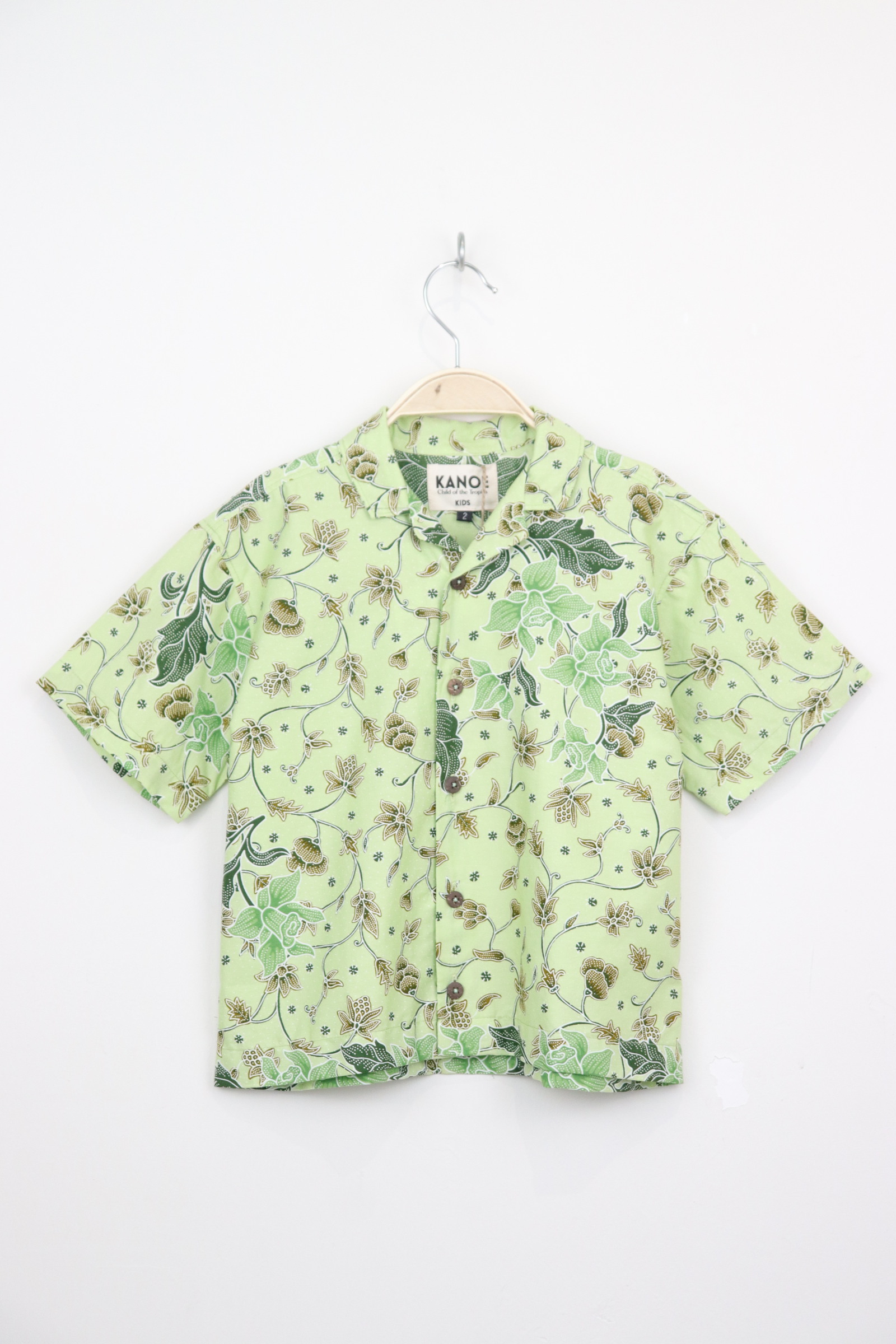 Boy's Open Collar Shirt - Luigi