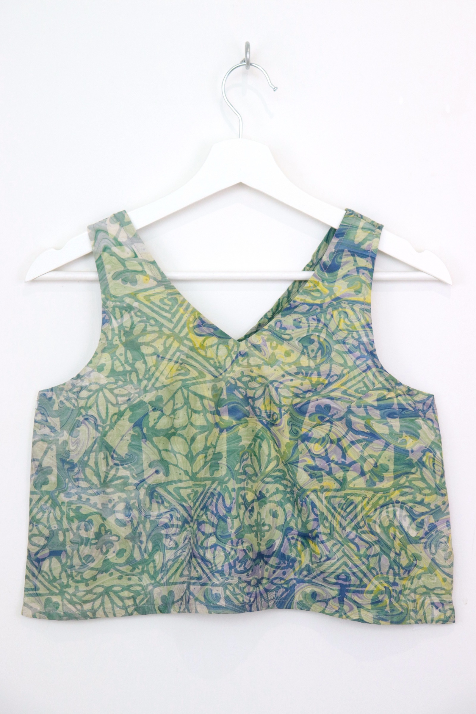 Crossback Batik Top - Butterleaf [ Handmade ] [ S ]