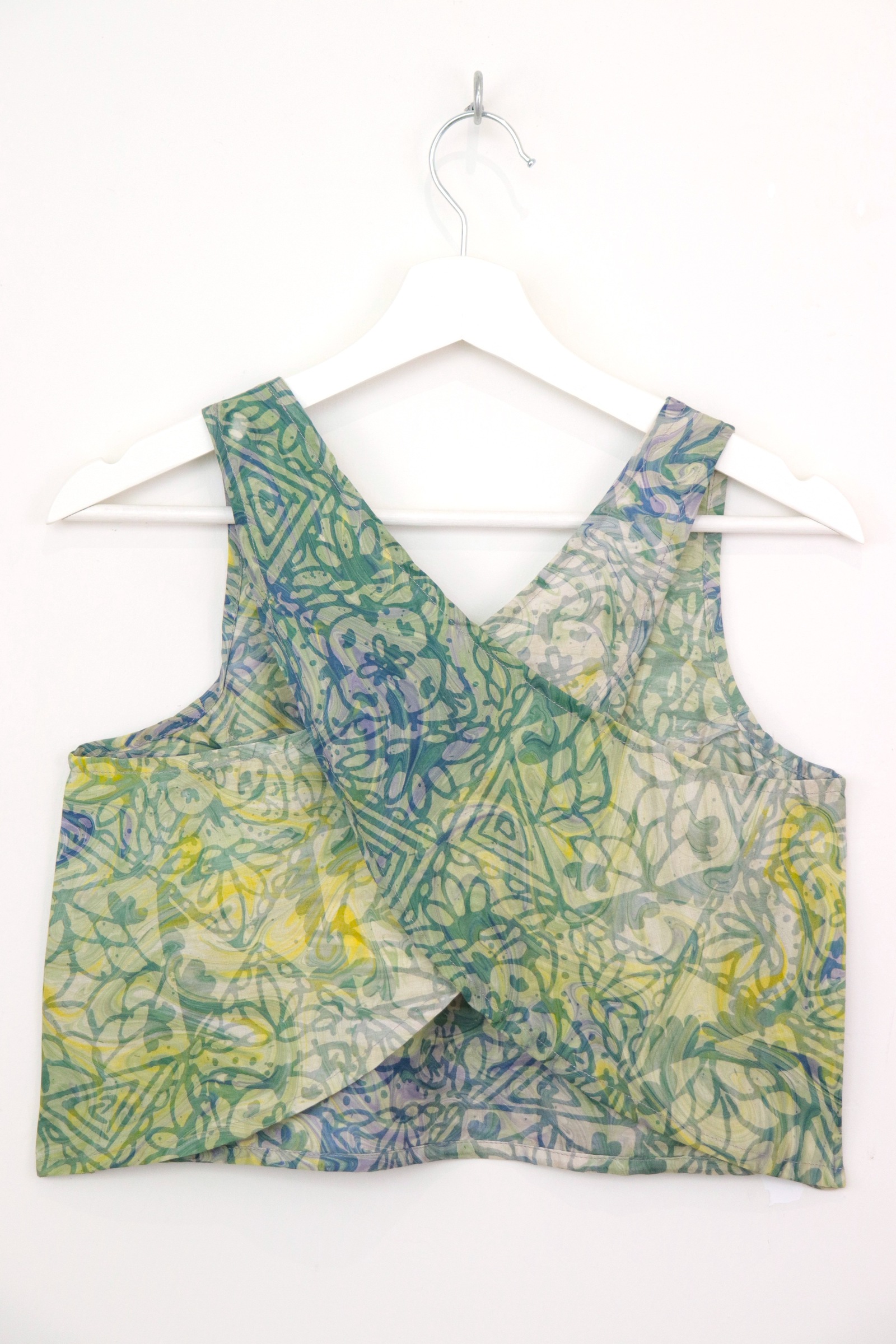 Crossback Batik Top - Butterleaf [ Handmade ] [ S ]