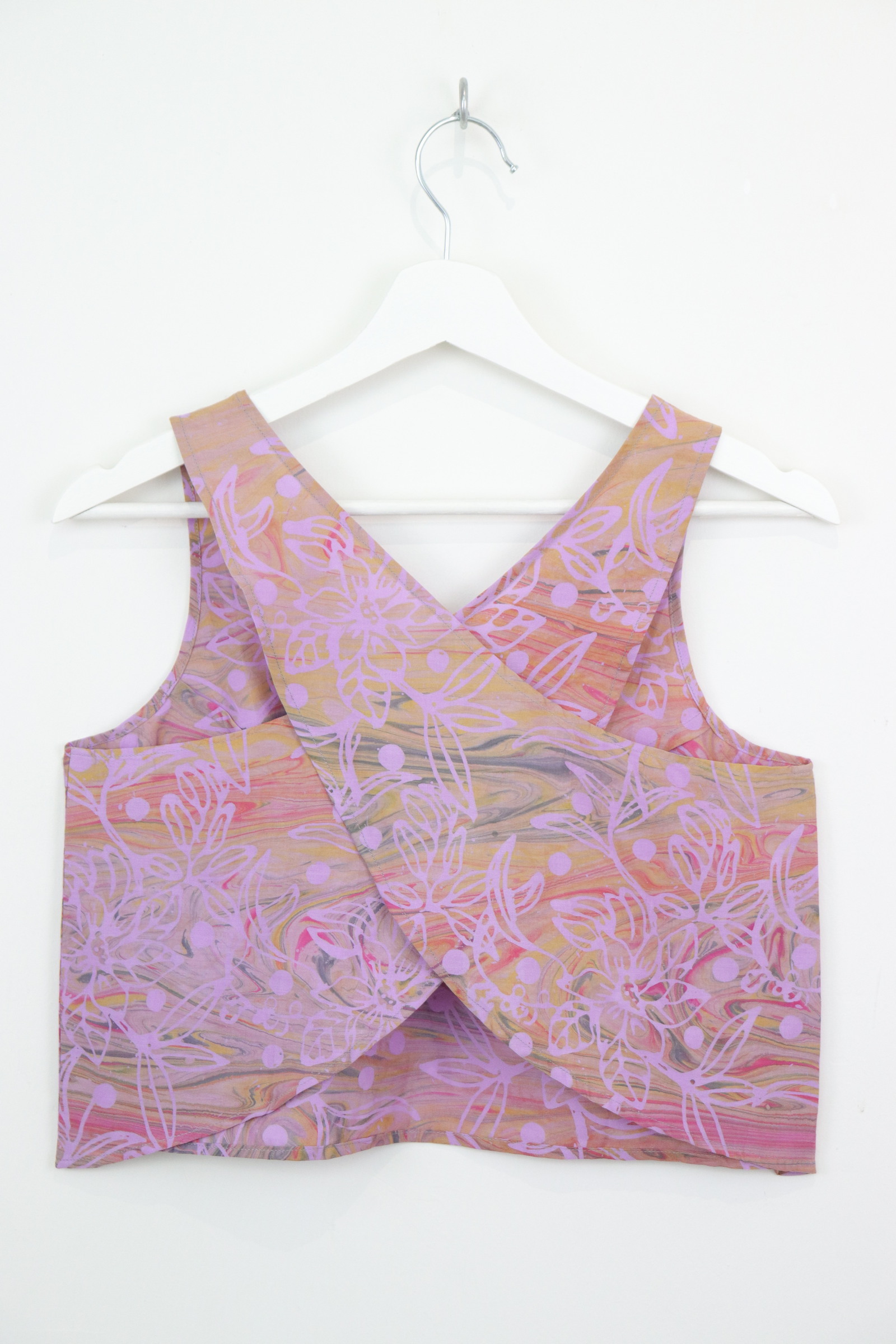 Crossback Batik Top - Lavie Wink [ Handmade ] [ S ]