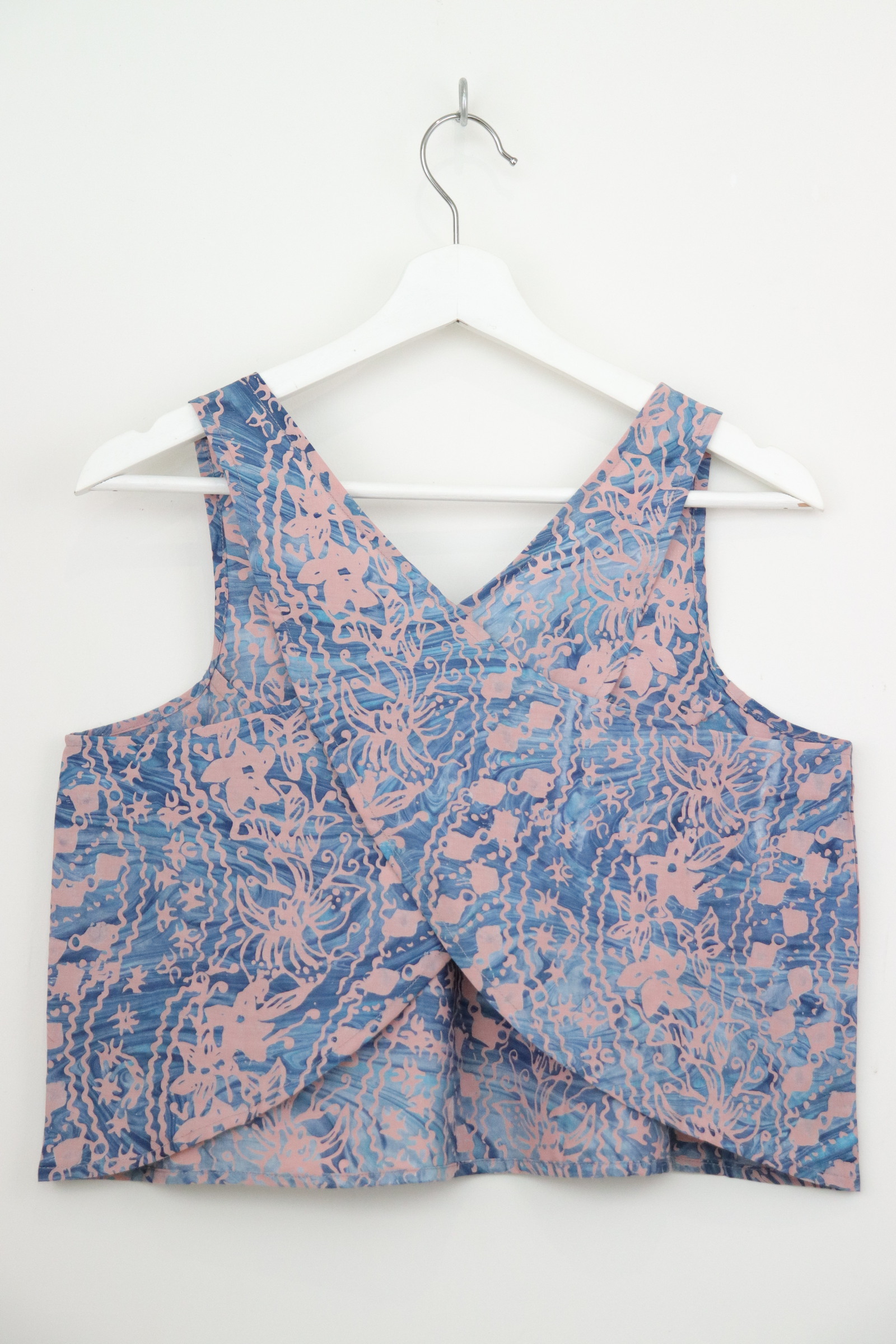 Crossback Batik Top - Roslynne [ Handmade ] [ M ]