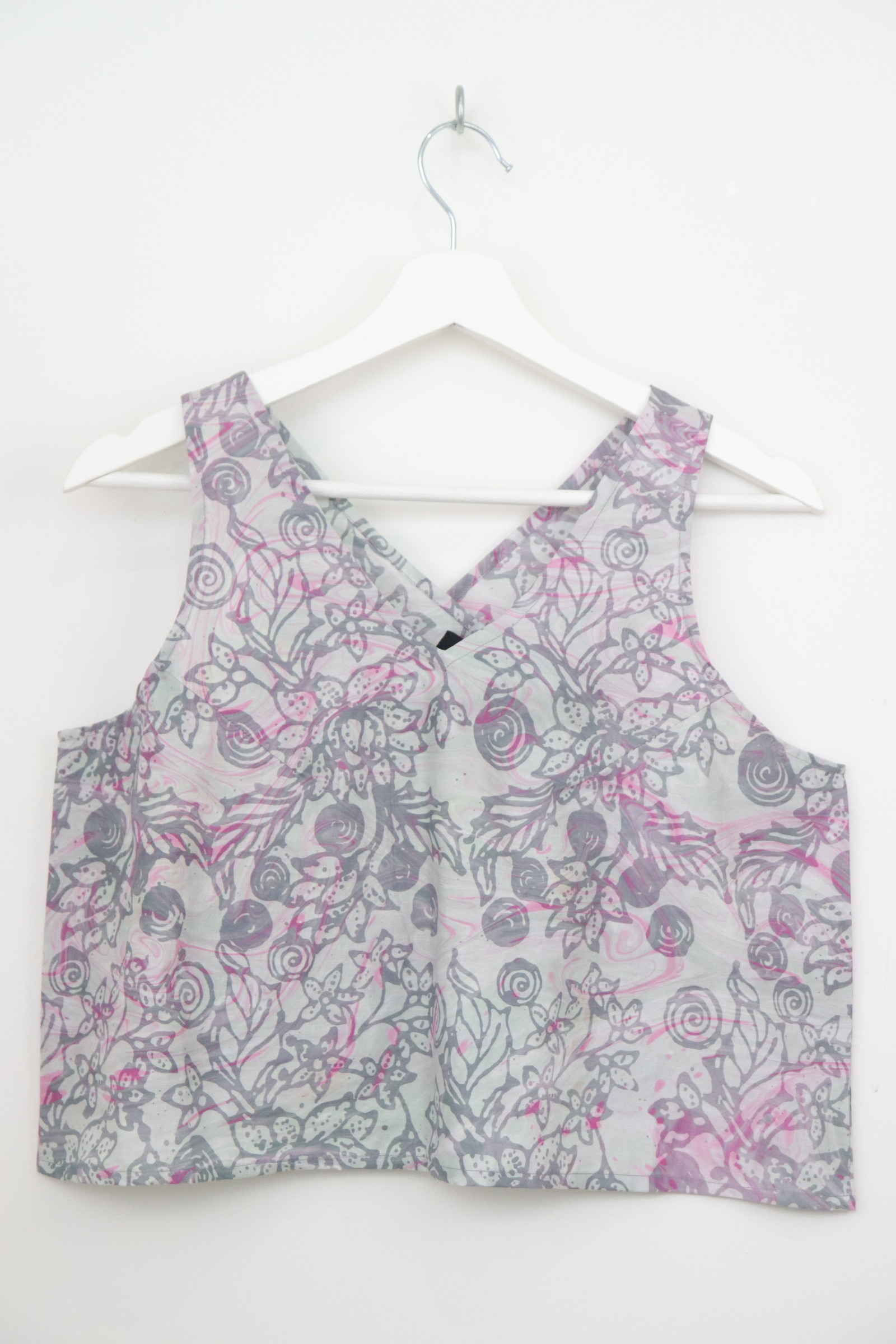 Crossback Batik Top - Bloomray [ Handmade ] [ M ]