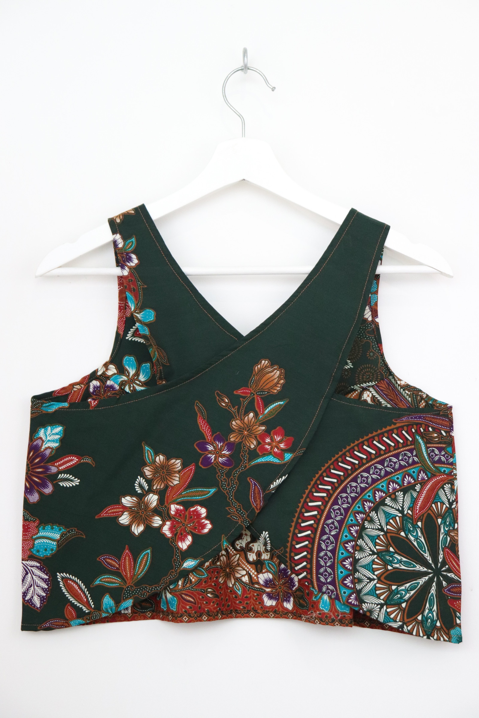 Crossback Batik Top - Fernlyn
