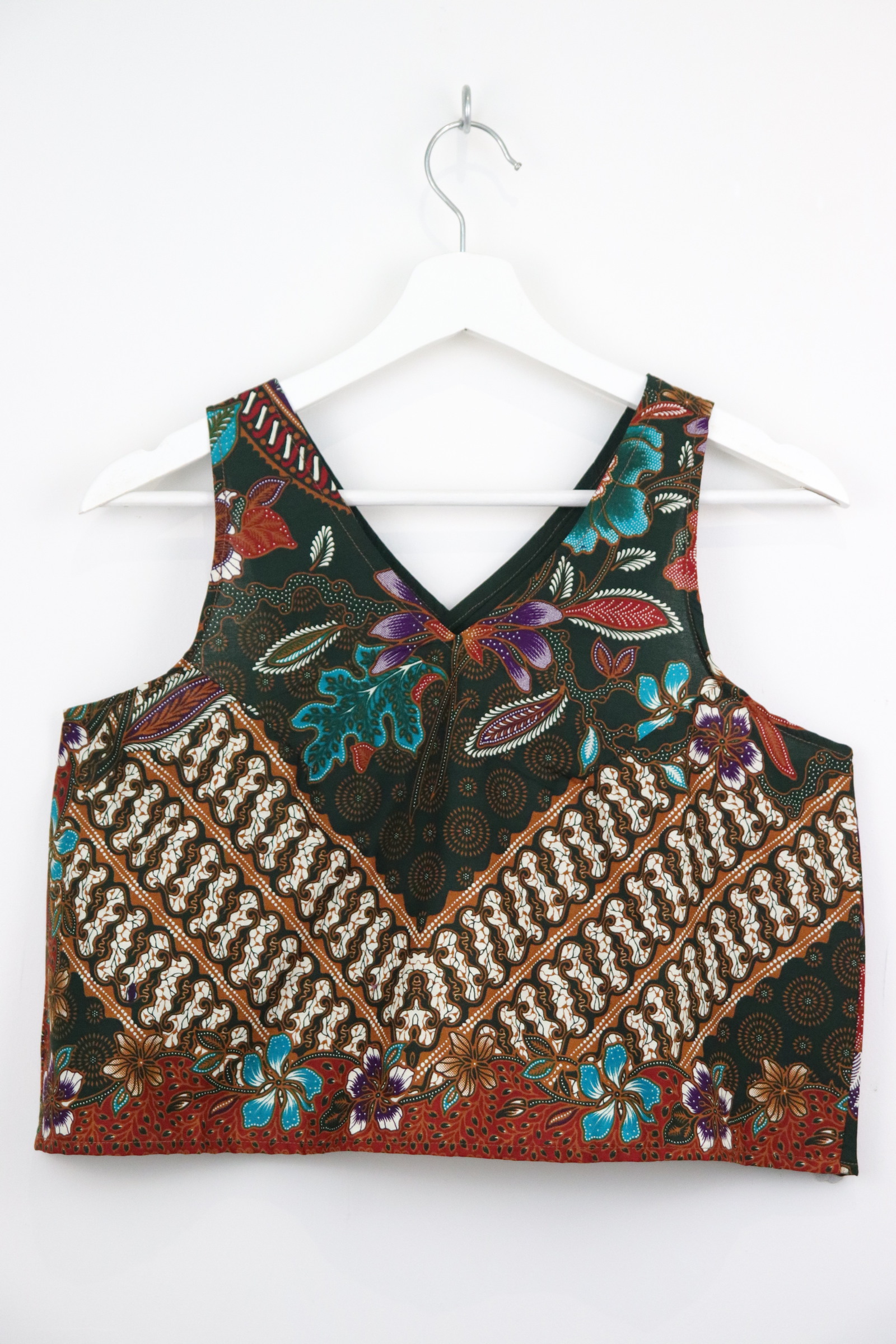Crossback Batik Top - Fernlyn