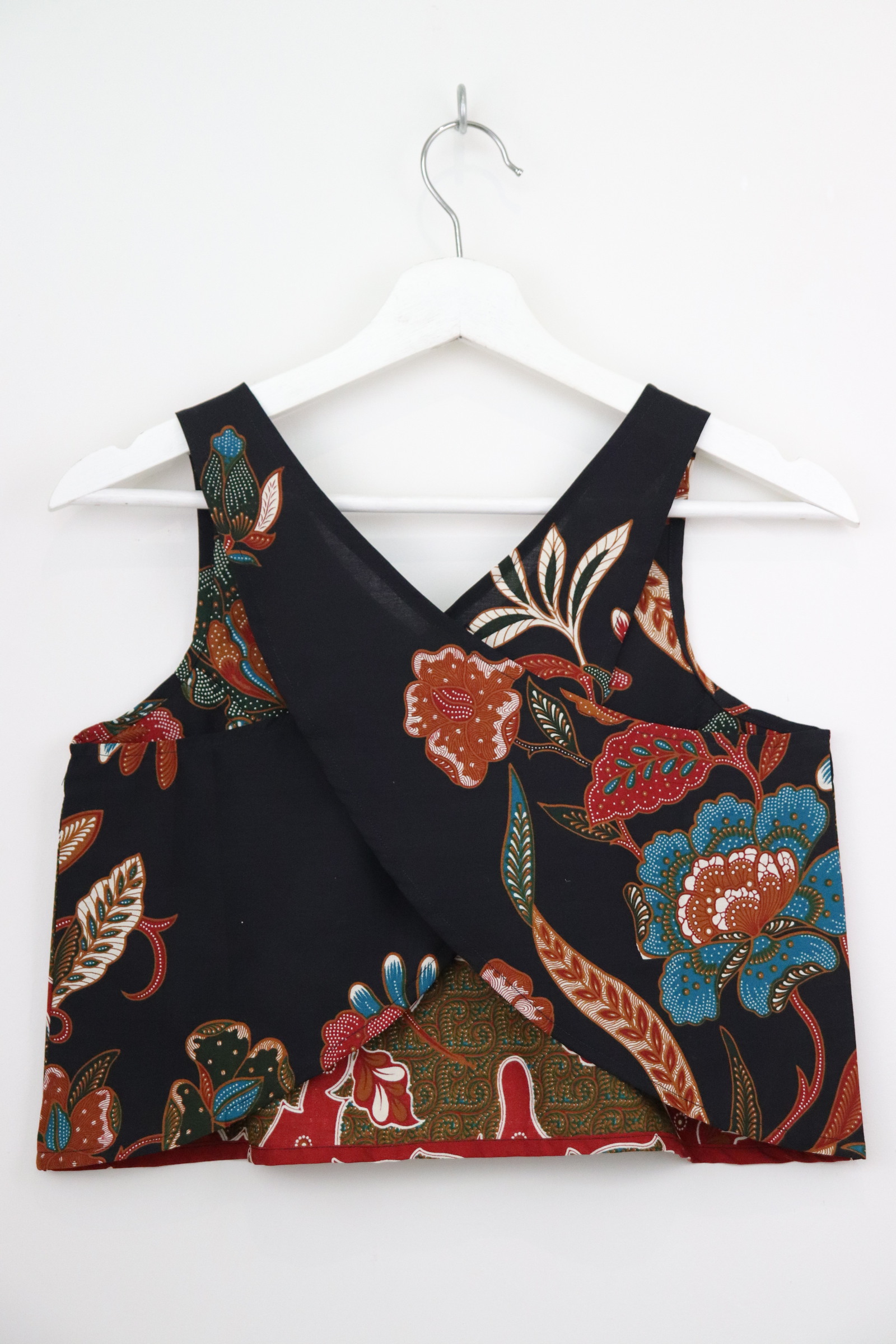 Crossback Batik Top - Emberkiss [ S ] 