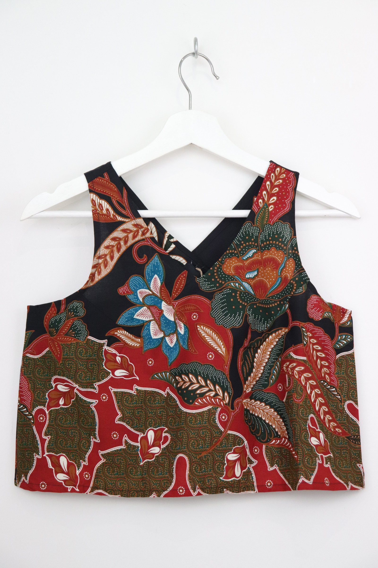 Crossback Batik Top - Emberkiss [ S ] 