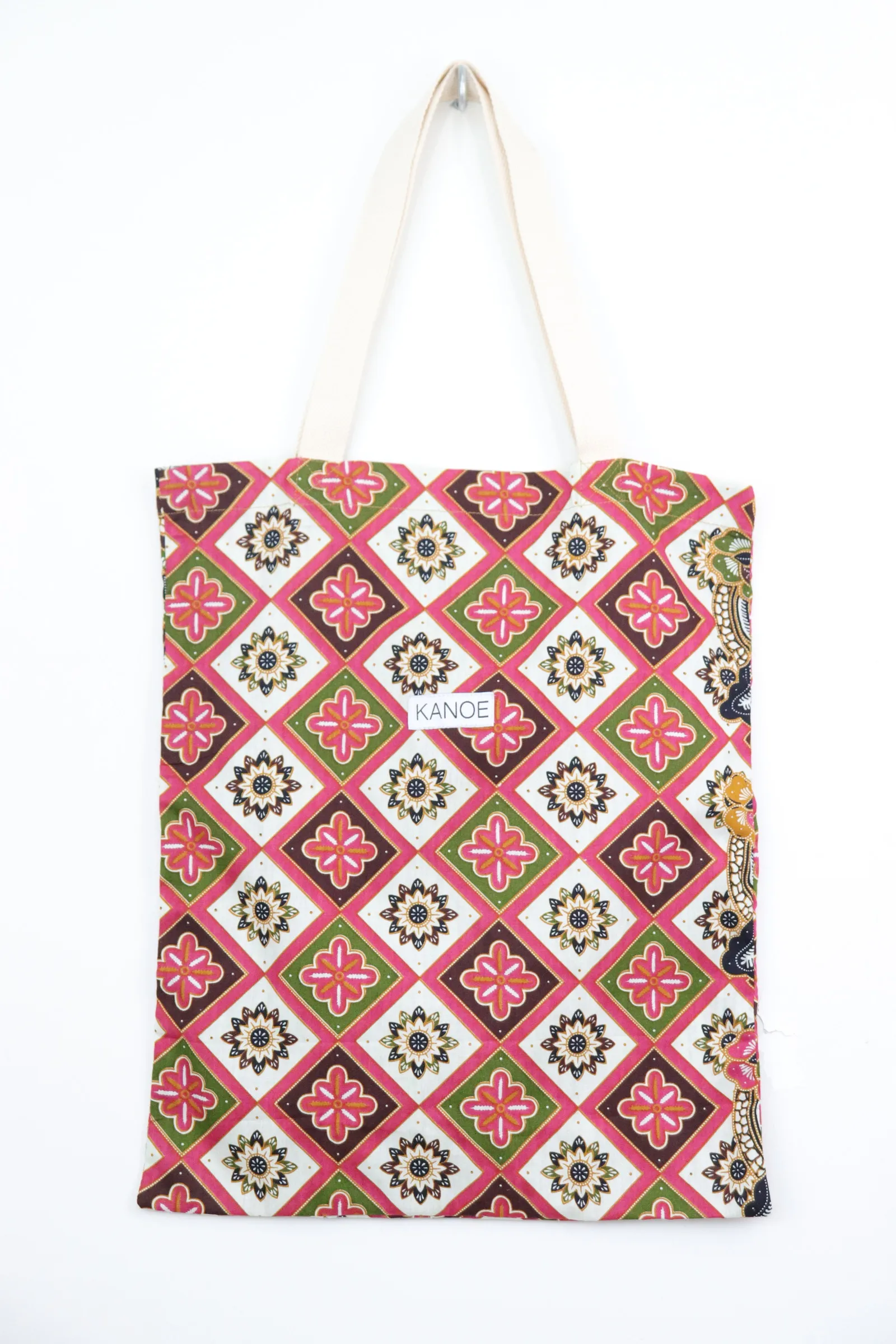 Batik Tote Bag - Maxi Dahlia
