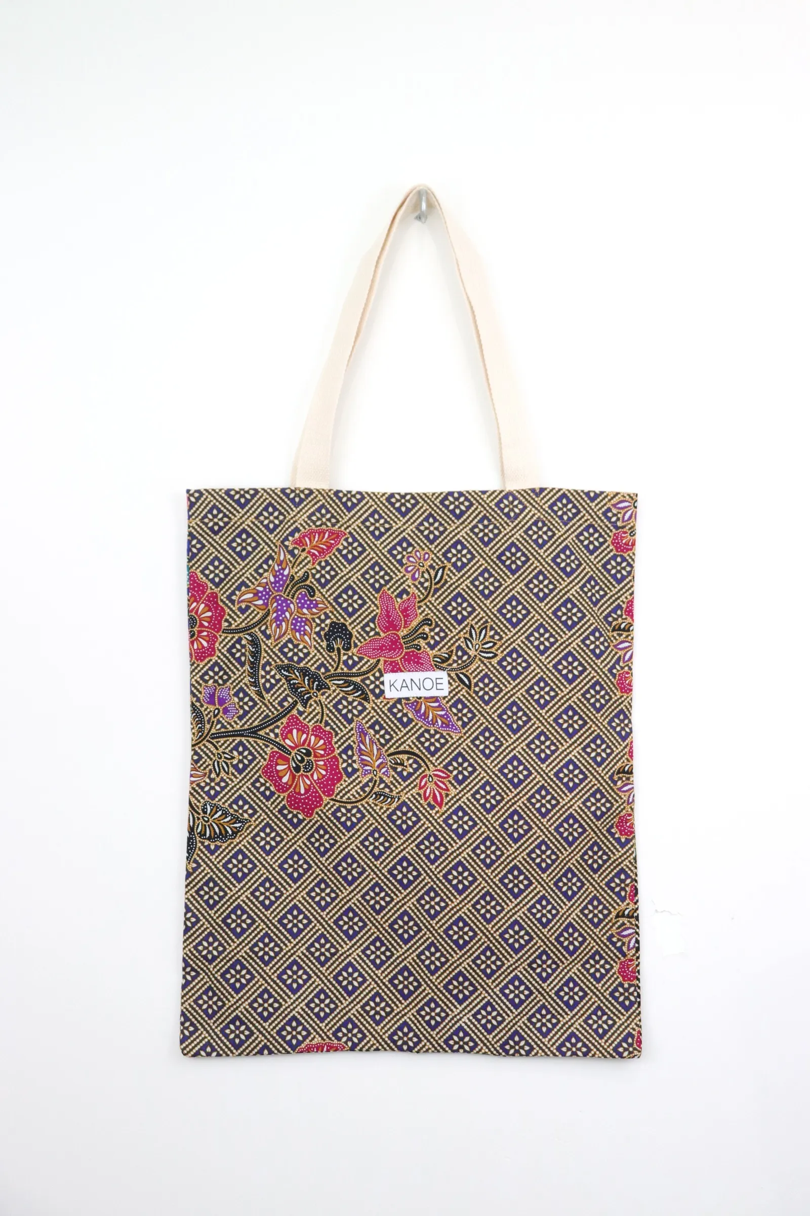 Batik Tote Bag - Maxi Iris 