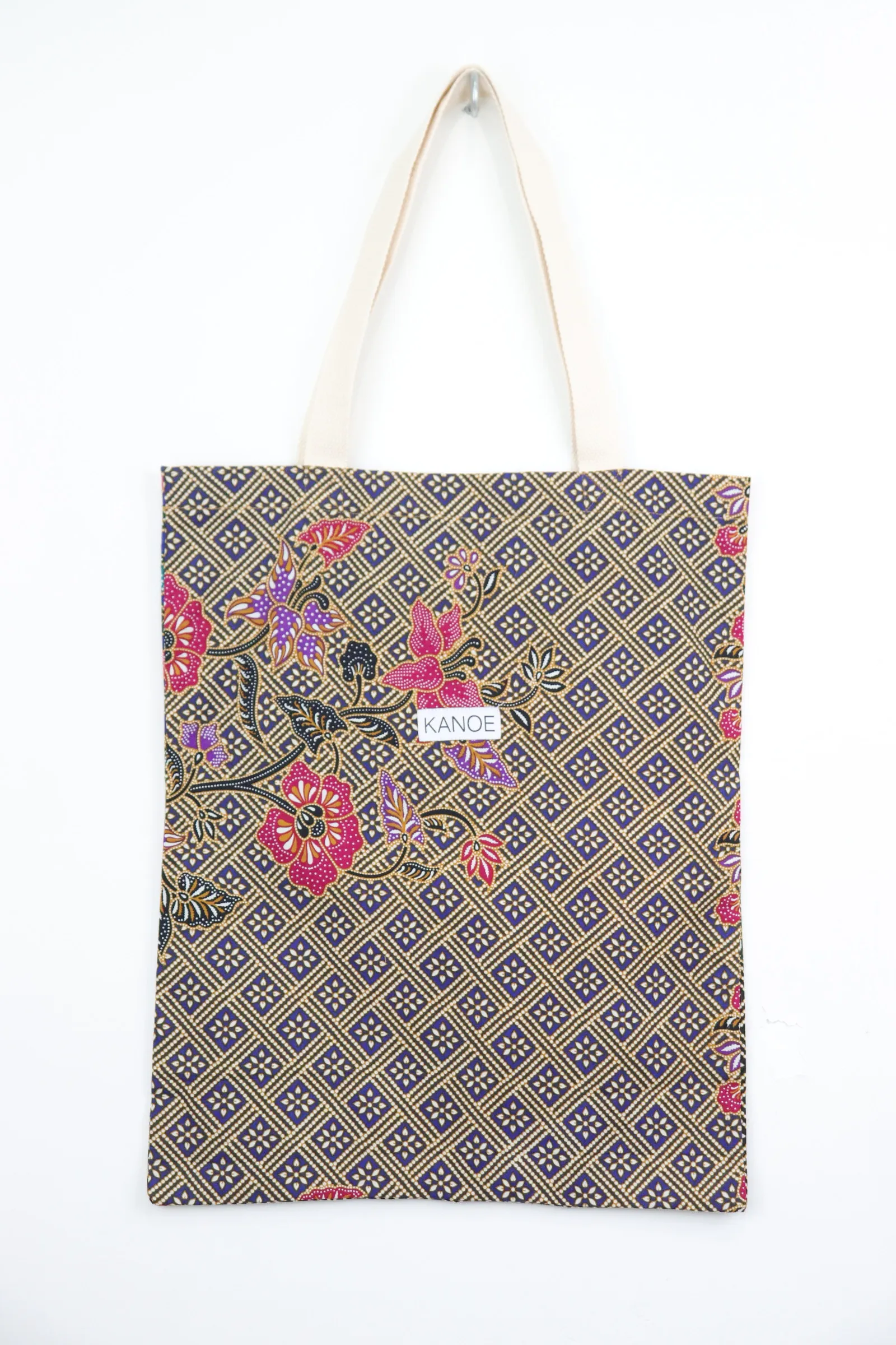 Batik Tote Bag - Maxi Iris 