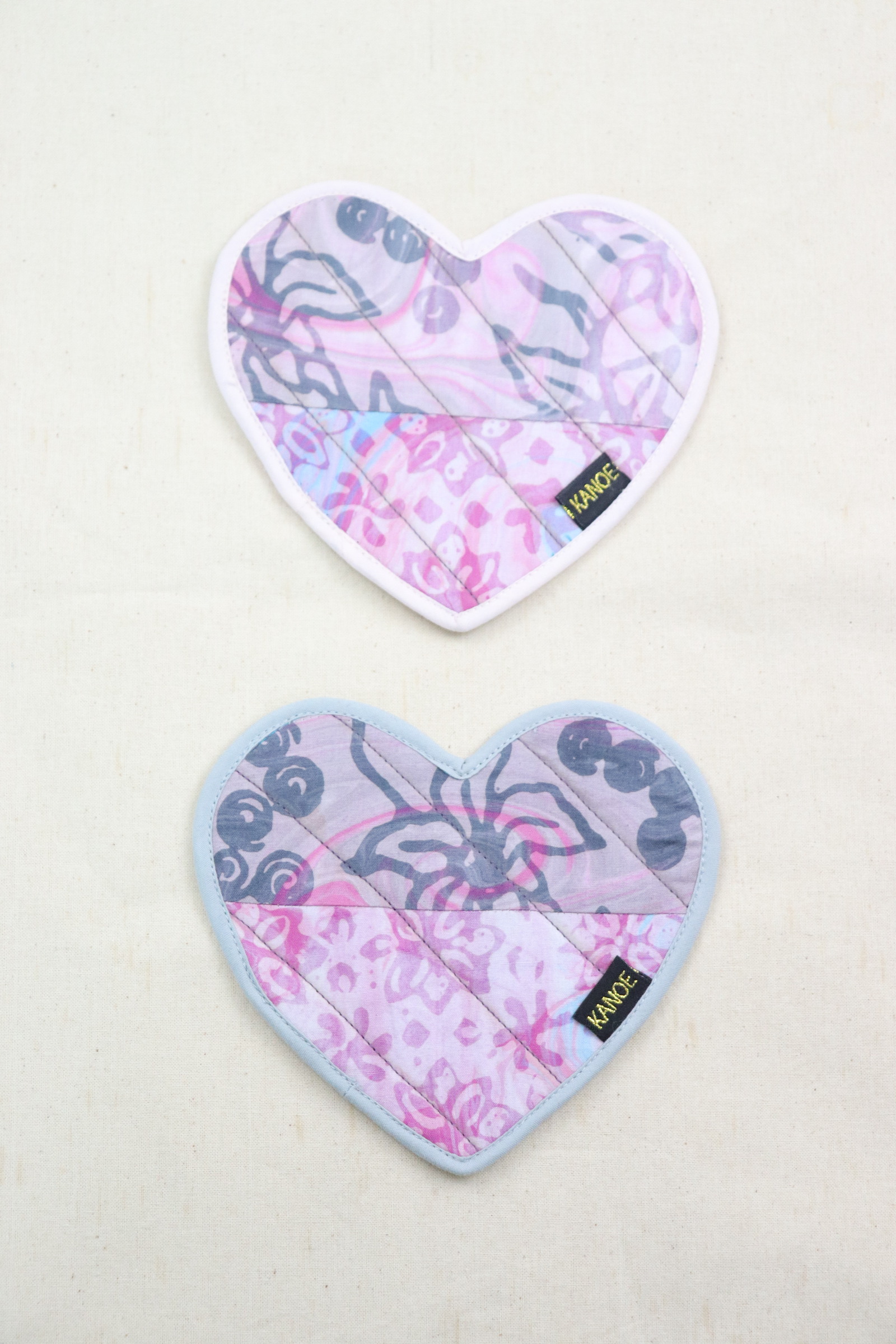 Batik Coaster - Lavender Fizz ( Set of 2 )
