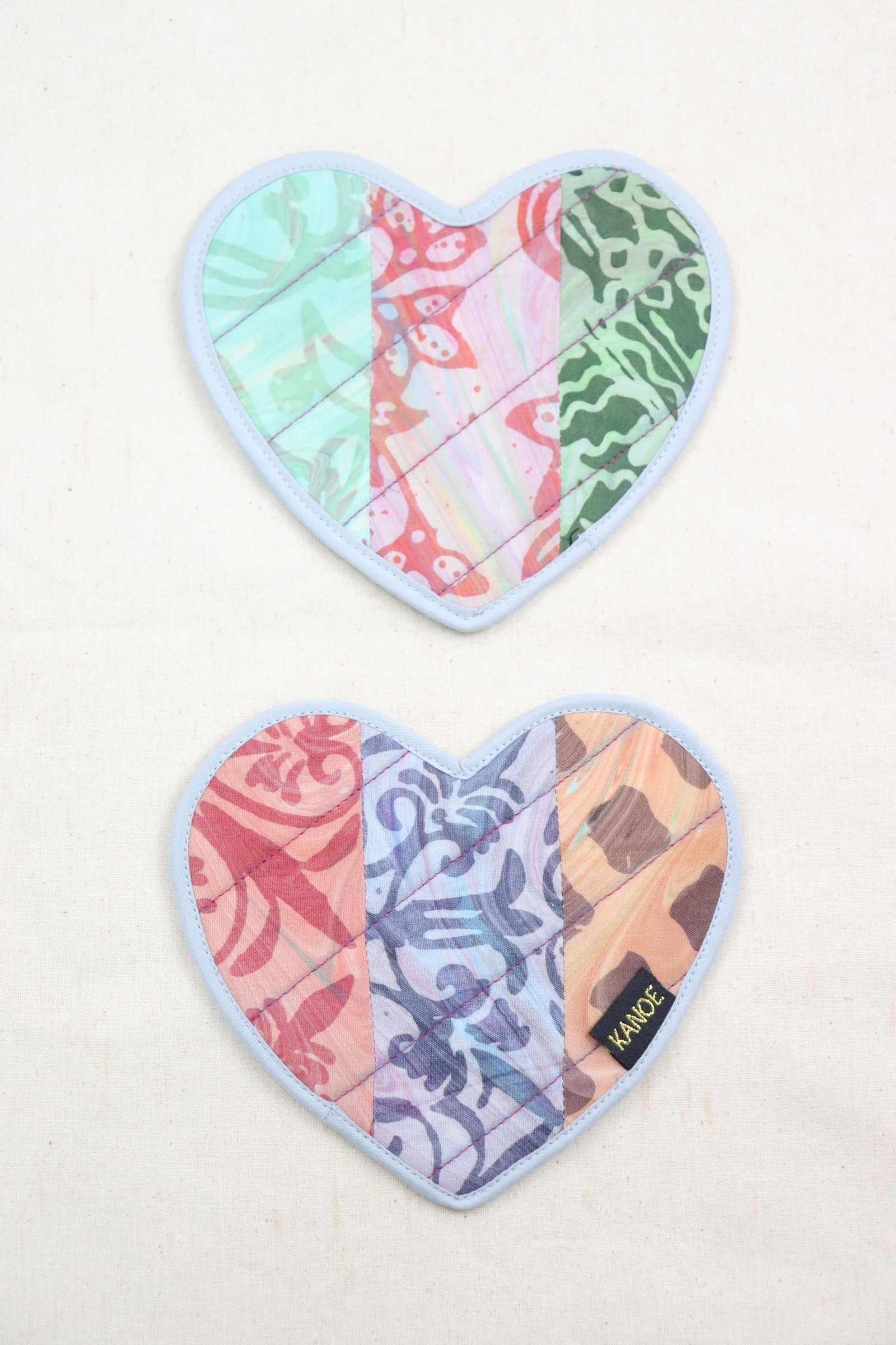 Batik Coaster - Champagne Hour ( Set of 2 )