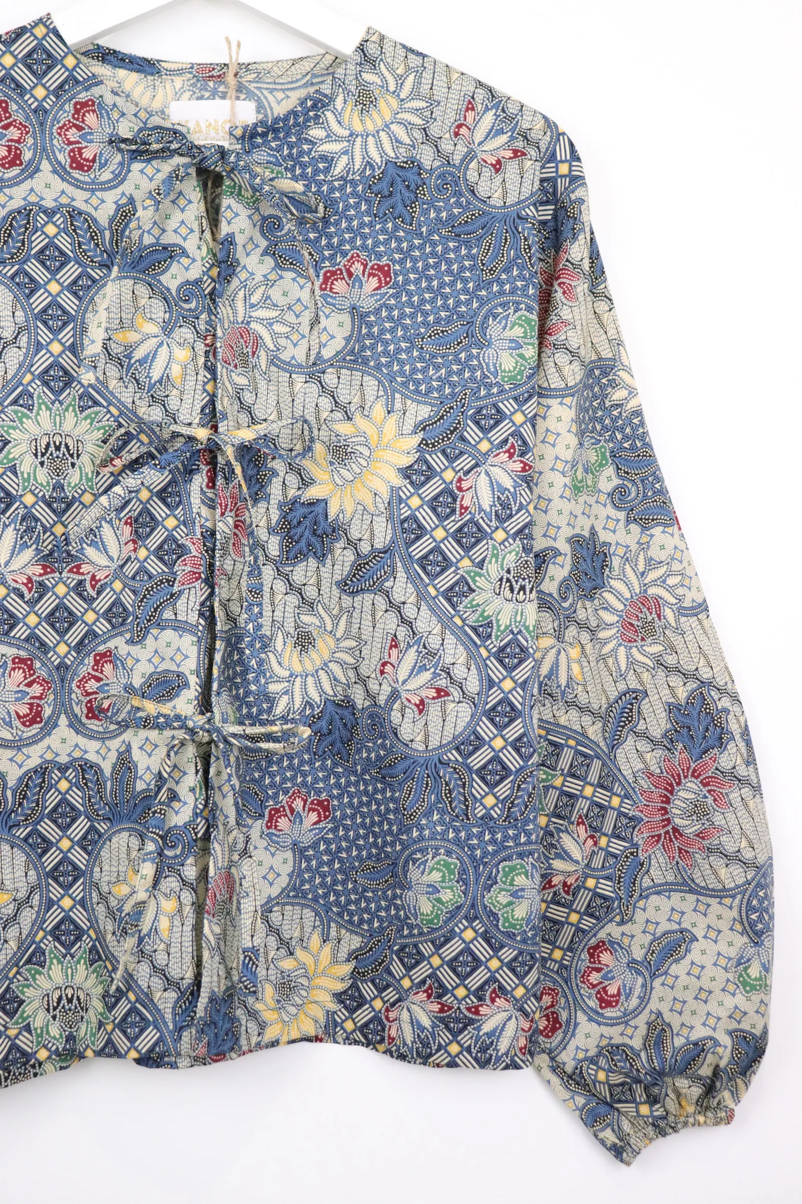 Batik Bow Top - Lunara