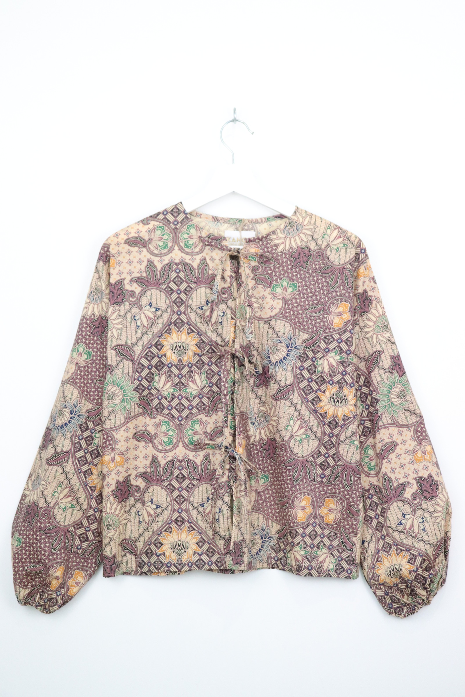 Batik Bow Top - Cerine