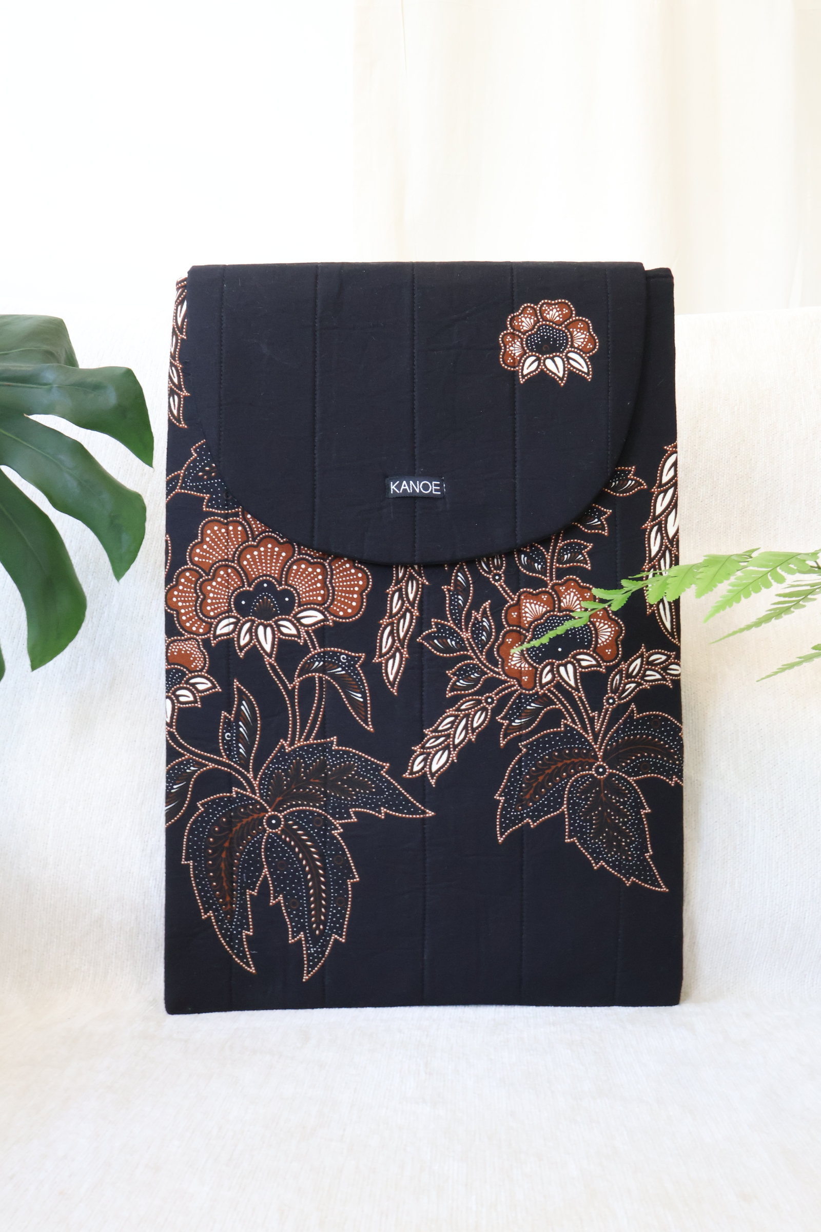 Batik Laptop Bag - Espresso Macchiato