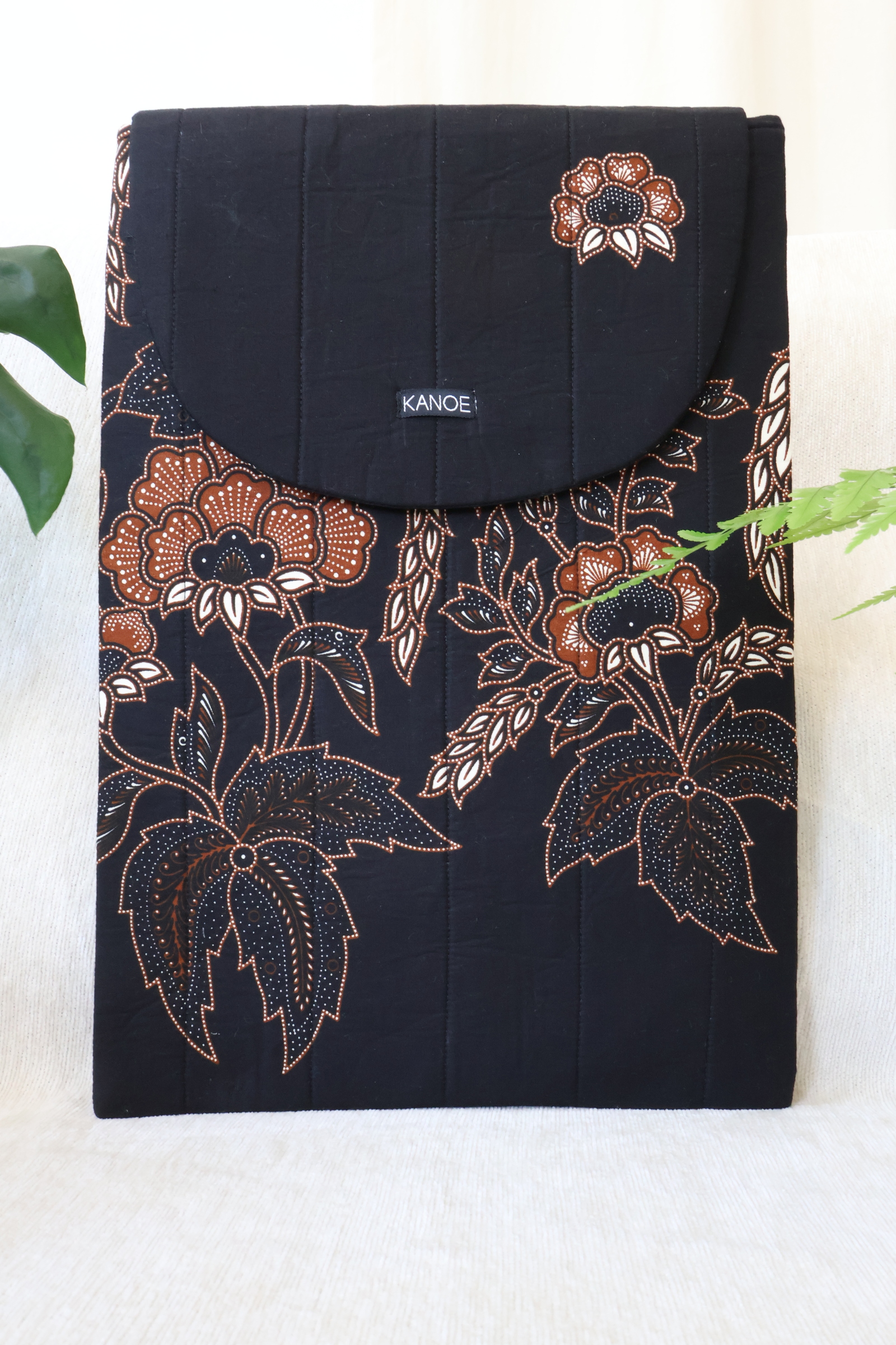 Batik Laptop Bag - Espresso Macchiato
