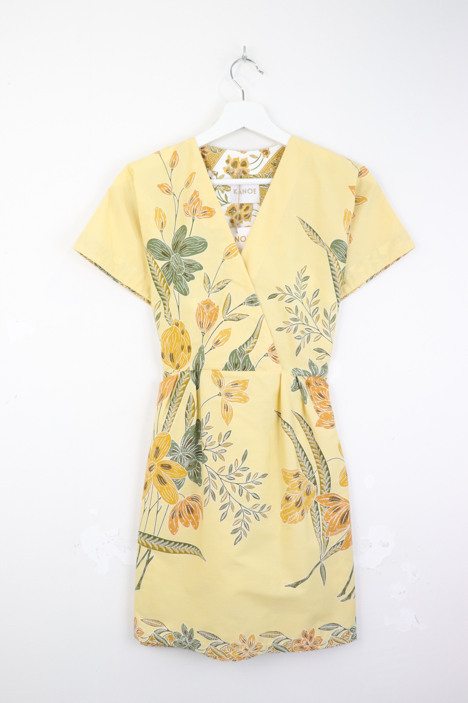 Kimono Wrap Dress [ Short ] - Sugar Crème