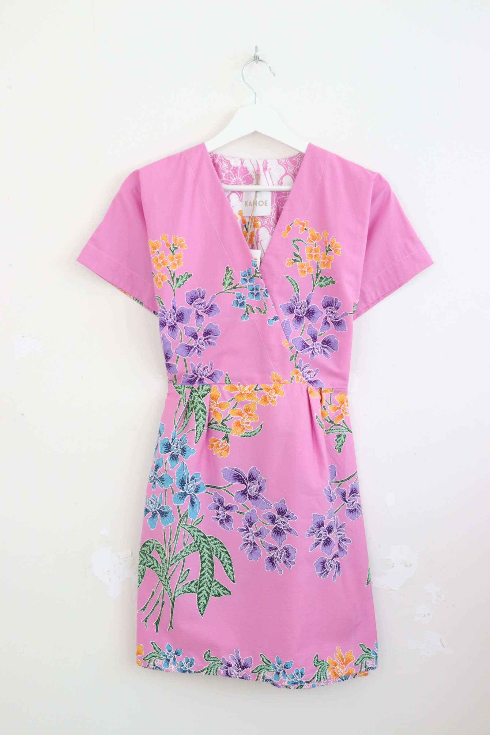 Kimono Wrap Dress [ Short ] - Marshmallow
