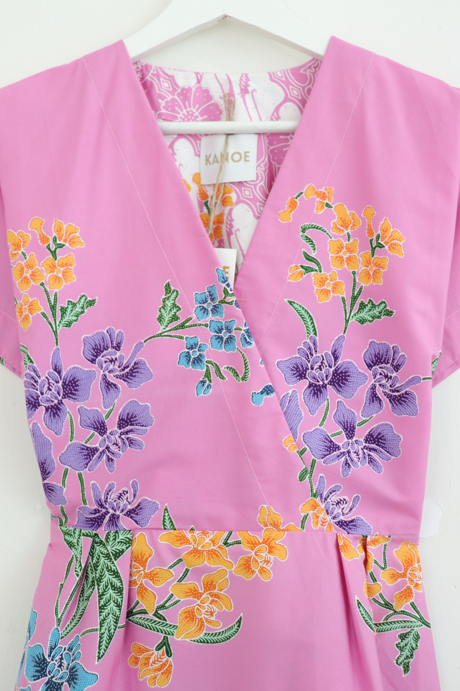 Kimono Wrap Dress [ Short ] - Marshmallow