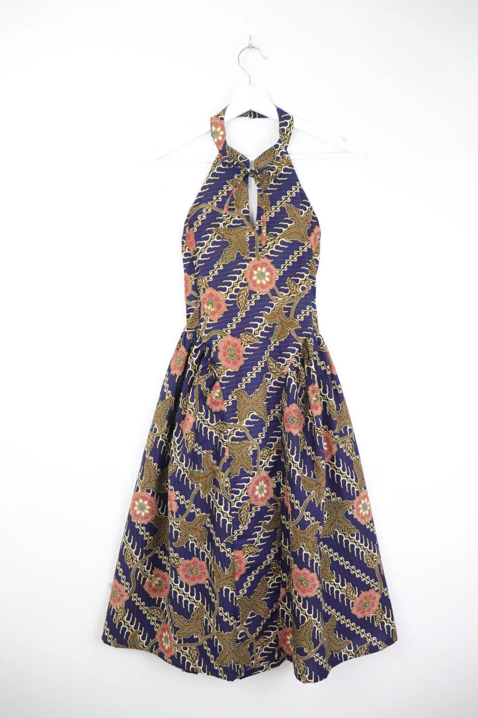 Qi Pao Halter Dress - Starry Night [ M-L ]