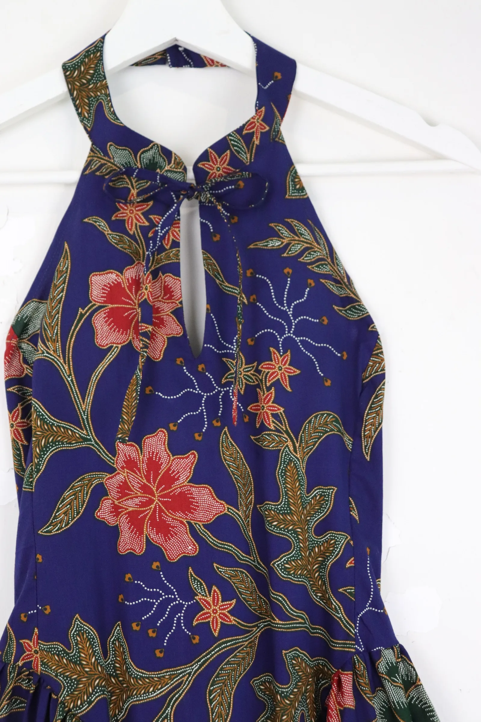 Qi Pao Halter Dress - Twilight [ S-M ]