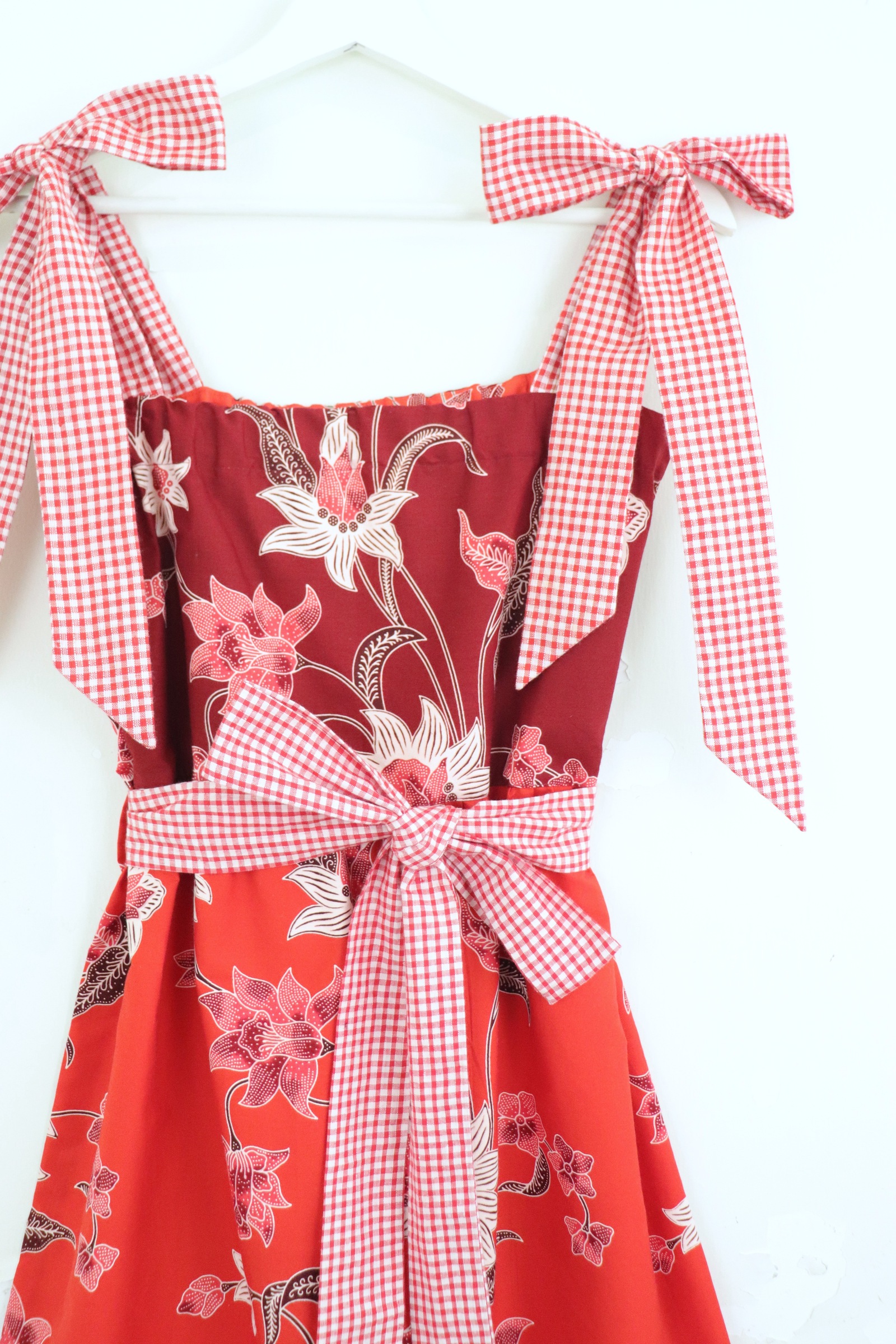 BE PRESENT Gingham Dress - All I Want